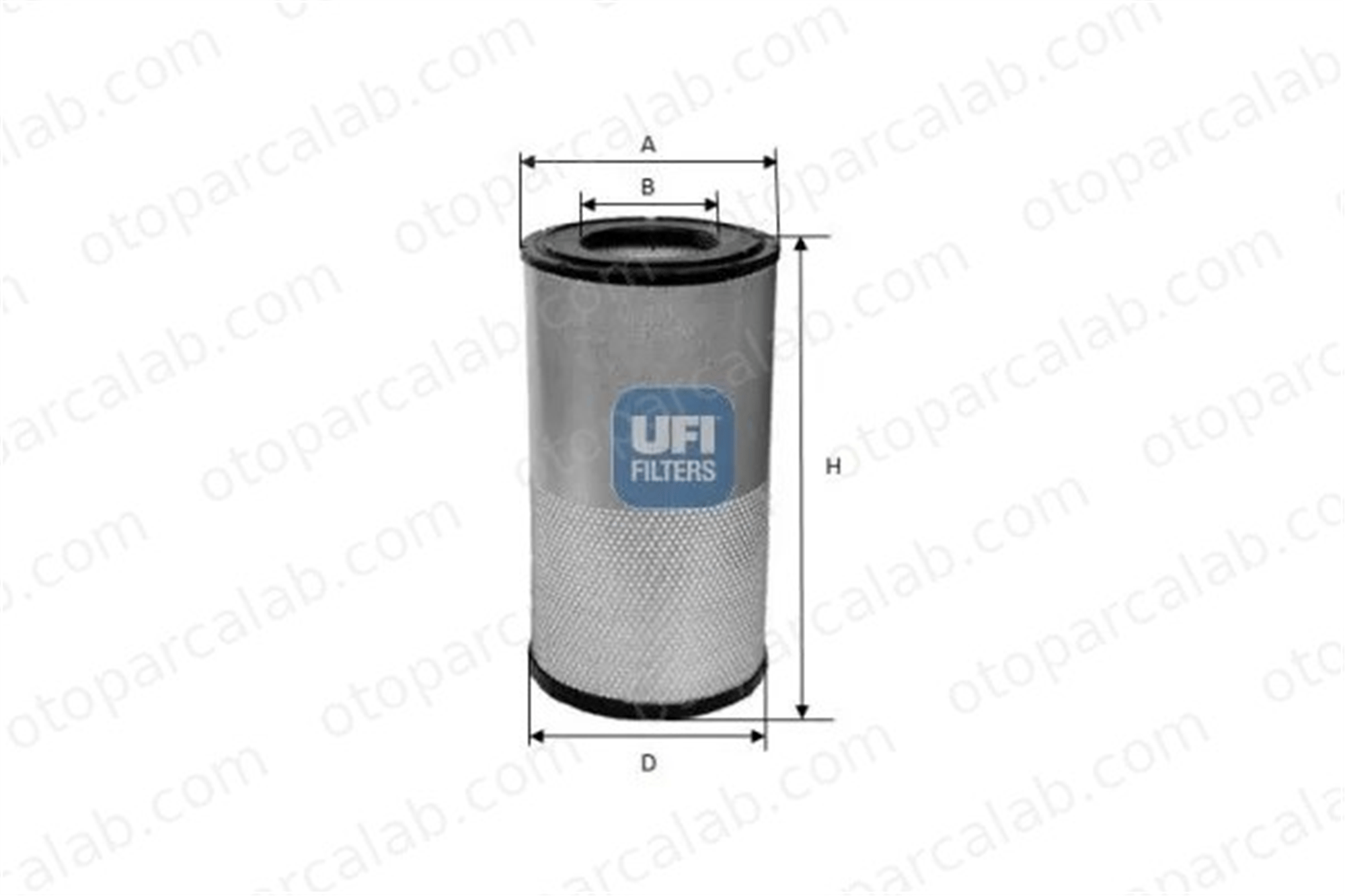 UFI 27.423.00 Hava Filtresi DAF XF II XD 9231100577 7414298