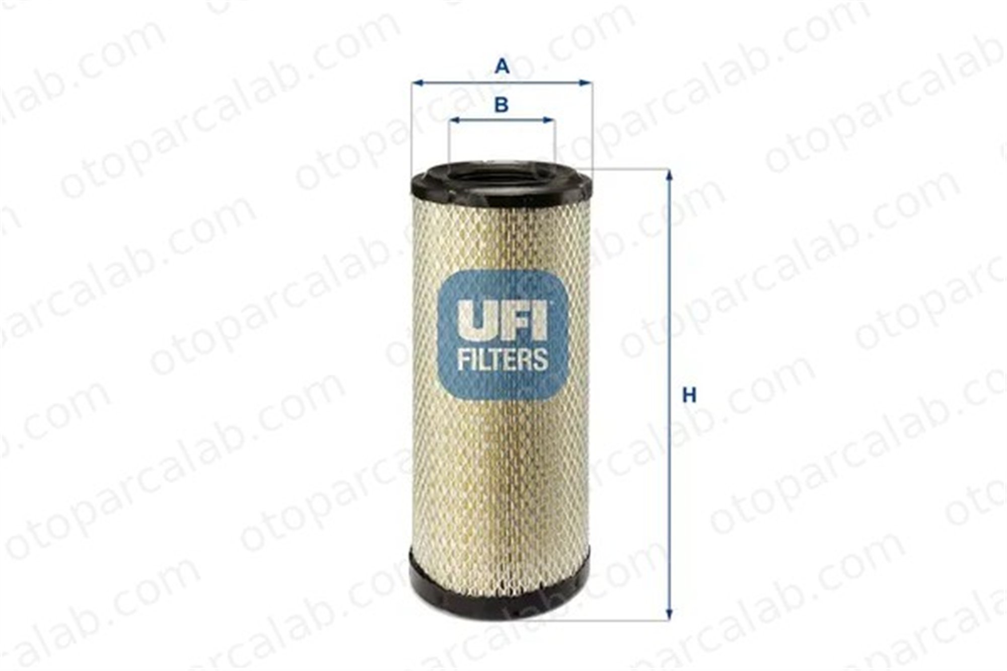 UFI 27.429.00 Hava Filtresi DEUTZ-FAHR AGROTRON DX 2991546 1232367