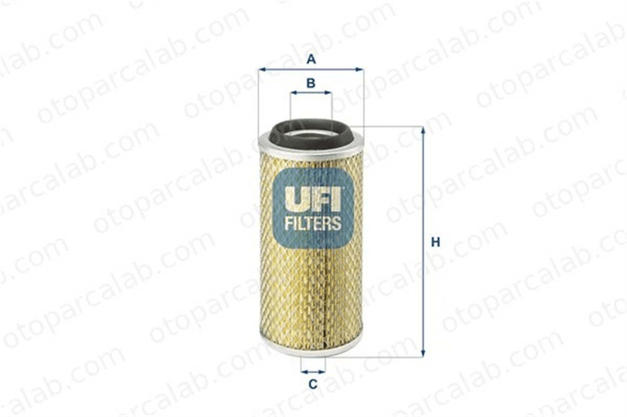 UFI 27.801.00 Hava Filtresi VW 181 TRANSPORTER T3 Panelvan/Van 16192867 746910