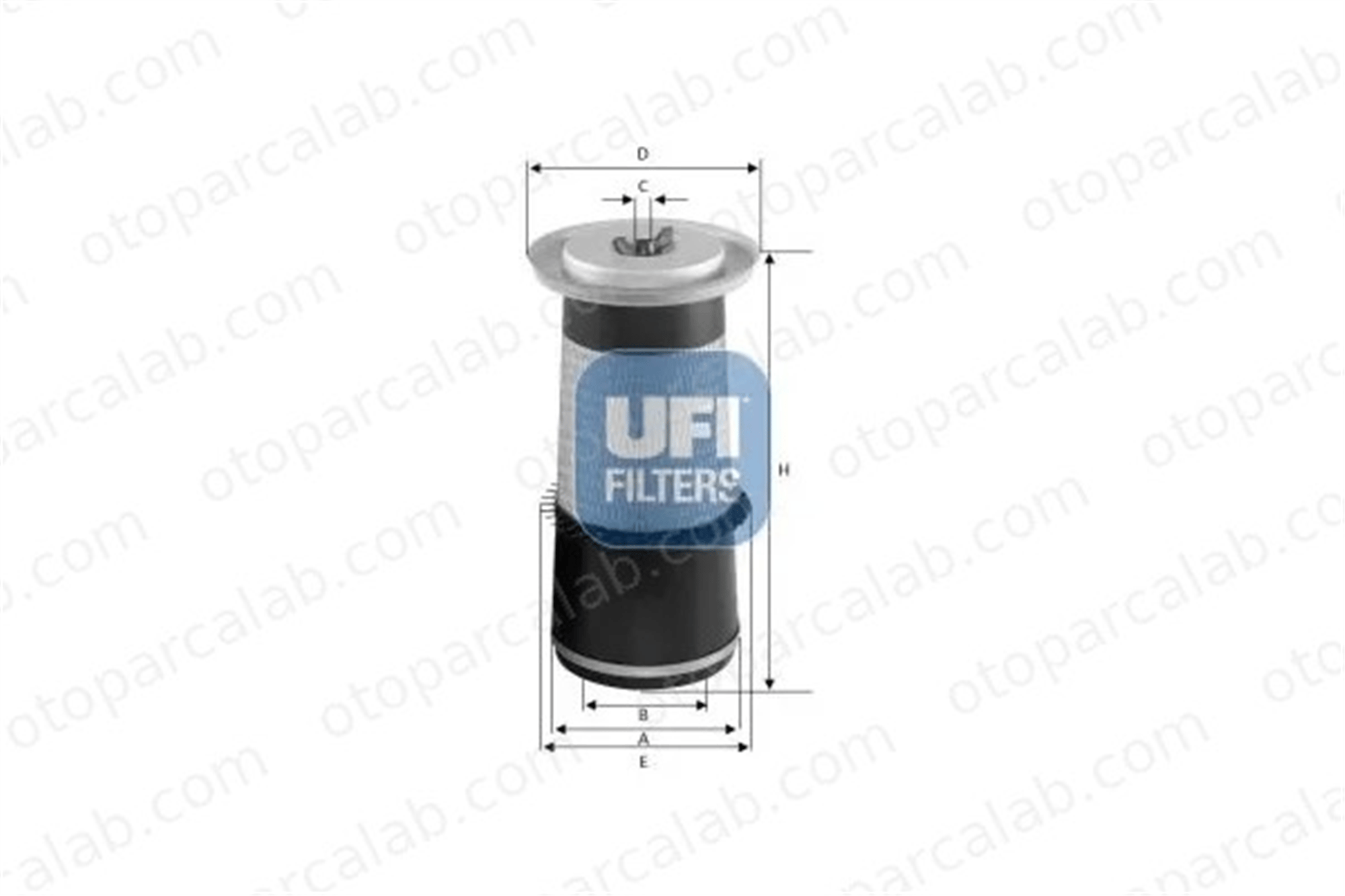 UFI 27.A60.00 Hava Filtresi FIAT 90 66 1930443