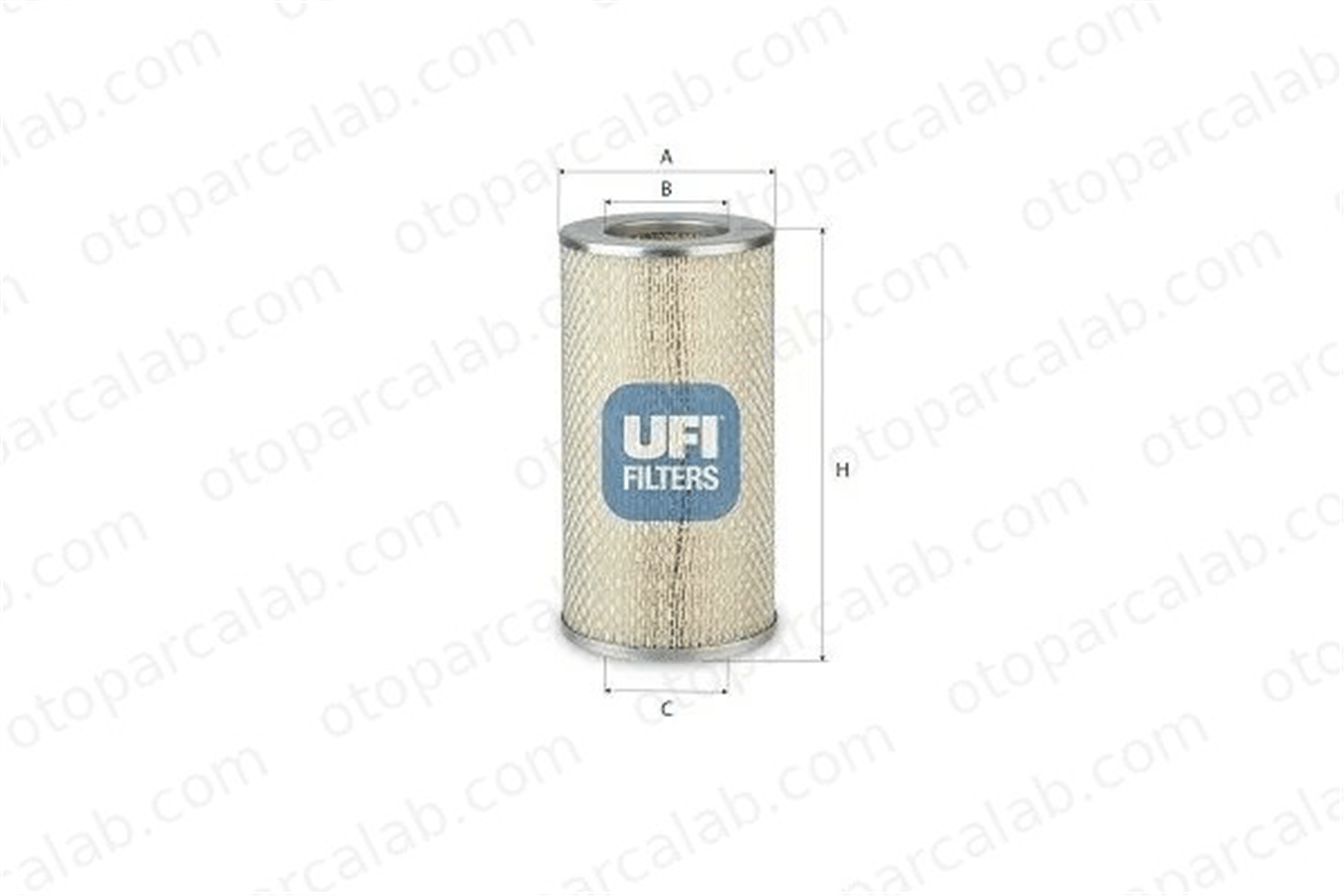 UFI 27.C63.00 Hava Filtresi TOYOTA HIACE IV Minibüs/Otobüs HIACE IV Panelvan/Van TA174 1780154100