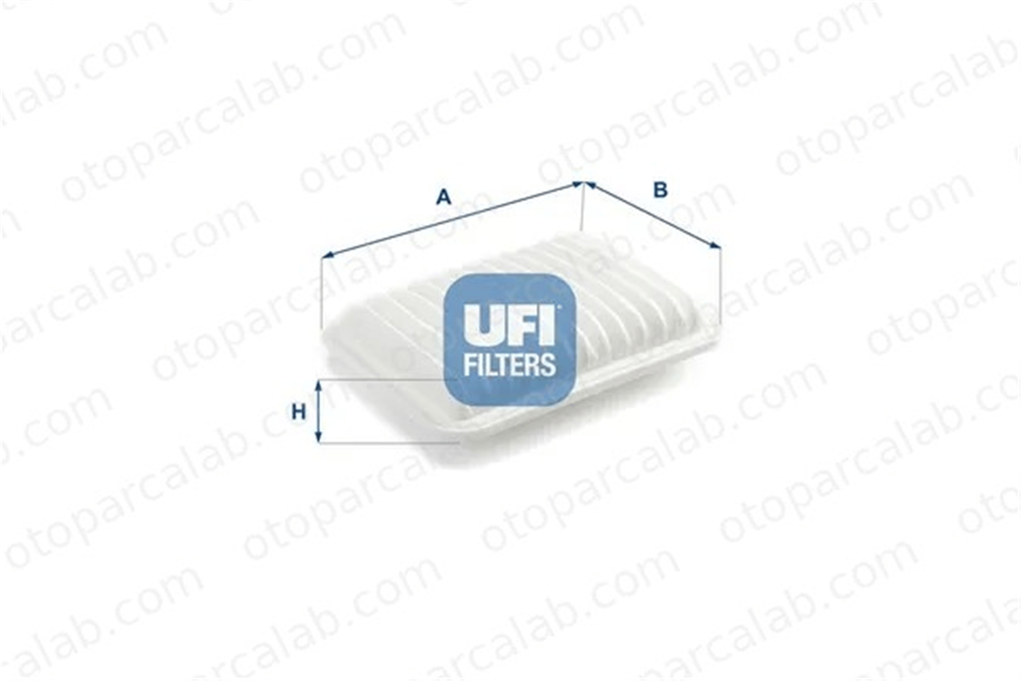 UFI 30.554.00 Hava Filtresi TOYOTA AURIS COROLLA Sedan 178010D060 178010M020