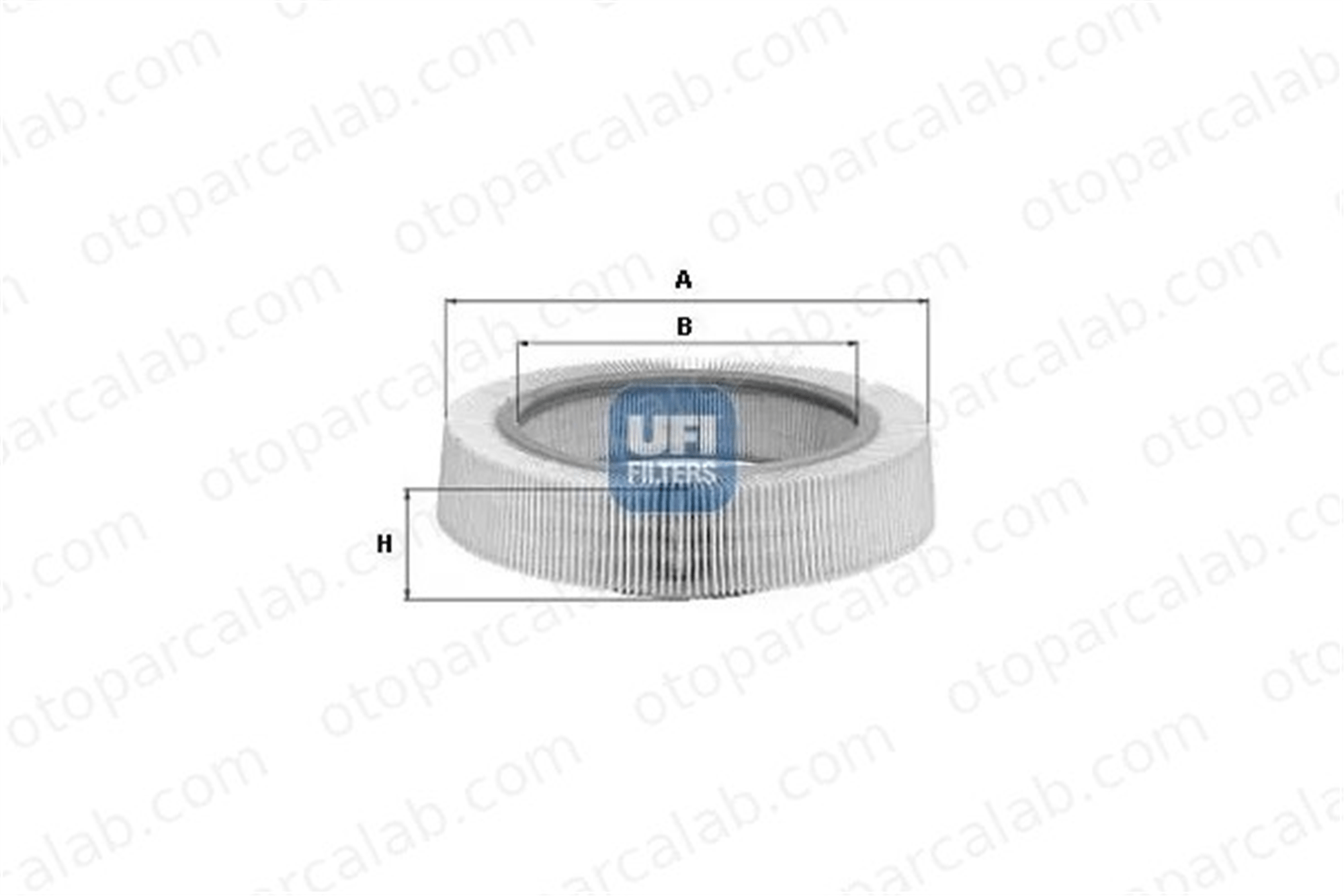 UFI 30.800.00 Hava Filtresi FORD ESCORT I ESCORT I Turnier 691F9601AA 5014767