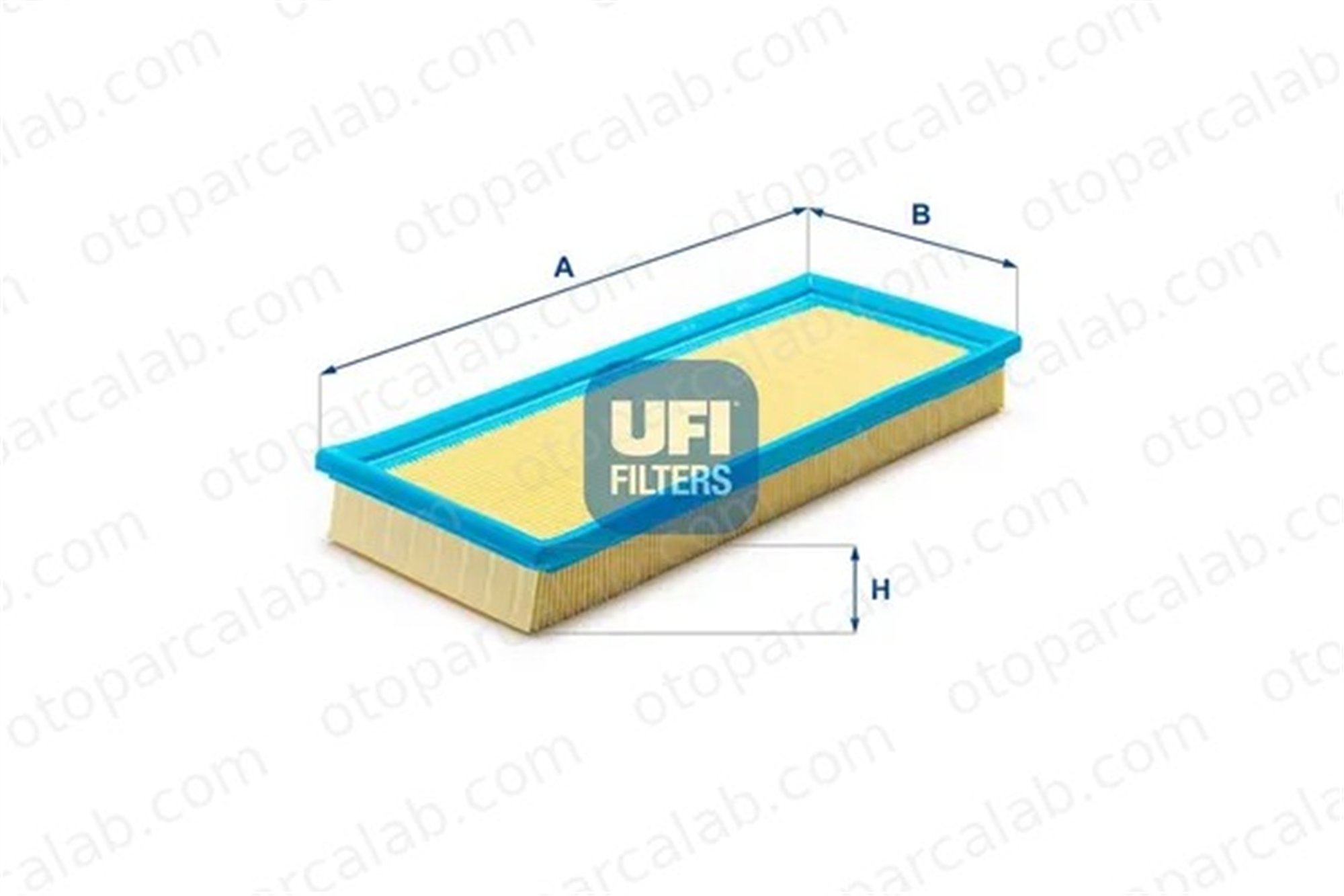 UFI 30.818.00 Hava Filtresi VW KAEFER JETTA II 53006317 1444P3