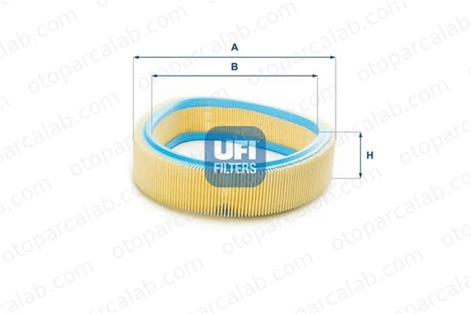 UFI 30.969.00 Hava Filtresi RENAULT CLIO I CLIO I Kasa/eğik arka 7701034872 7701029809