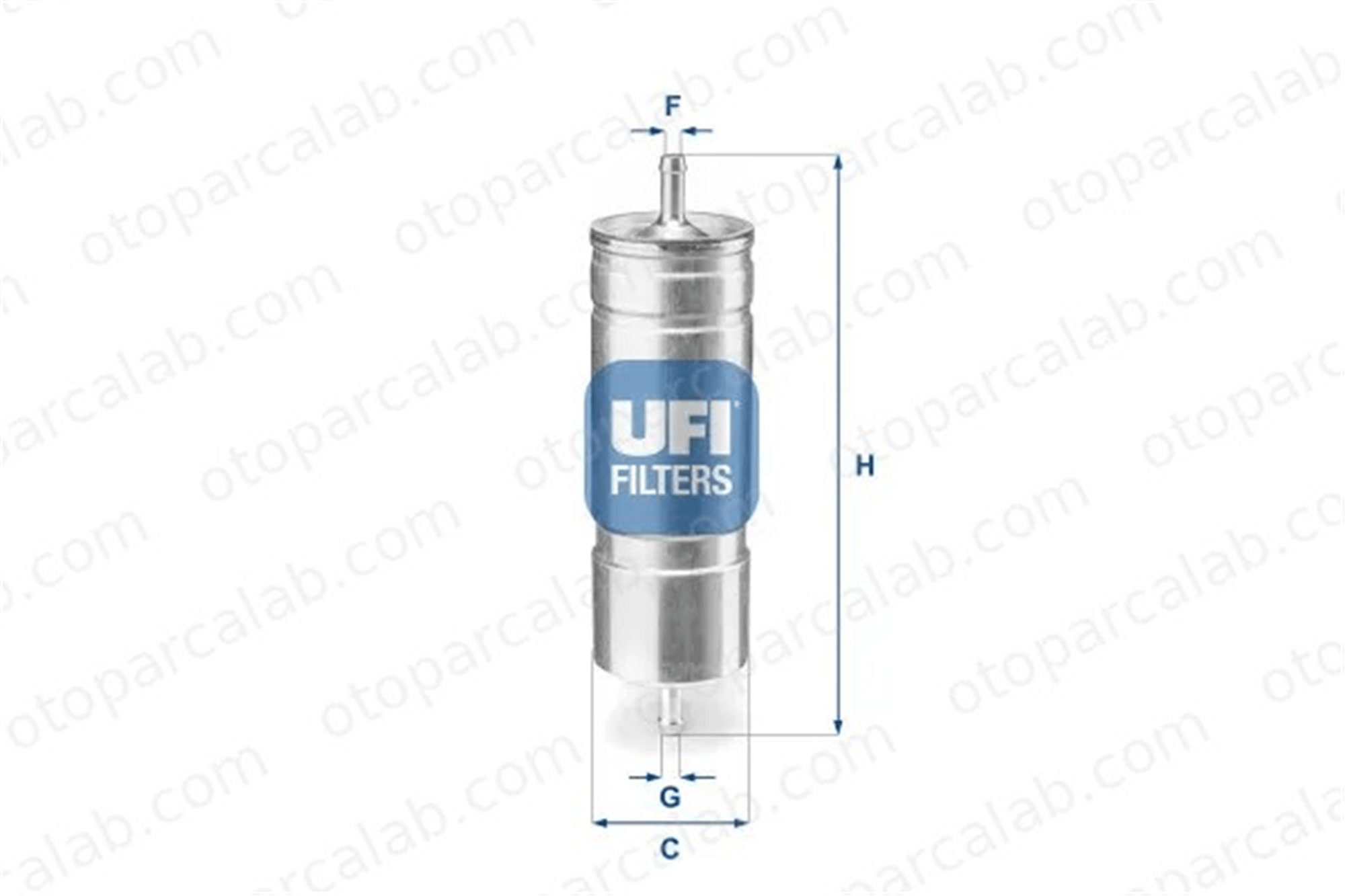 UFI 31.508.00 Yakıt Filtresi BMW 3 3 Touring 13321720101 13321713807