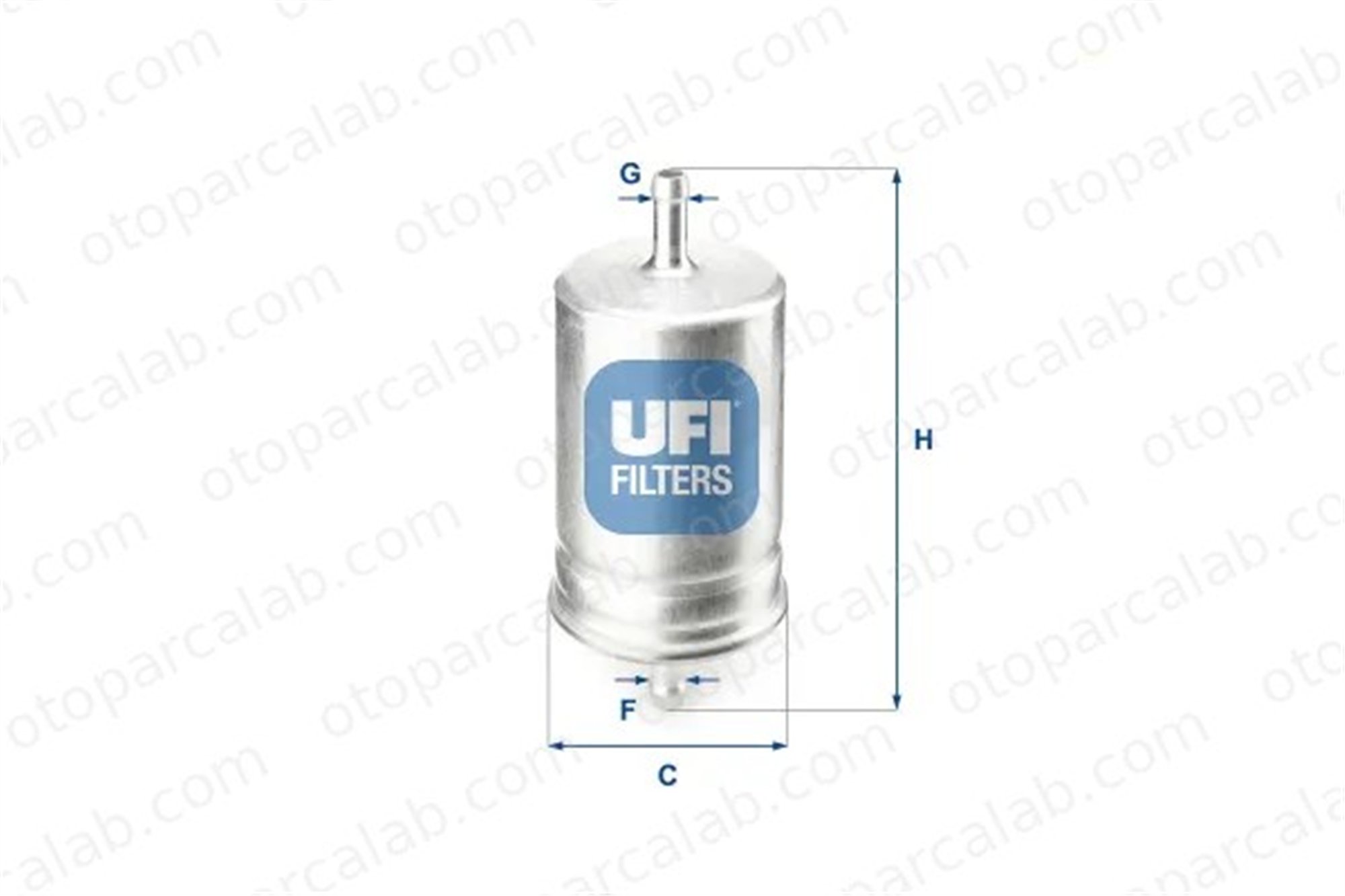 UFI 31.510.00 Yakıt Filtresi CITROËN BX BX Break 13321256492 156779