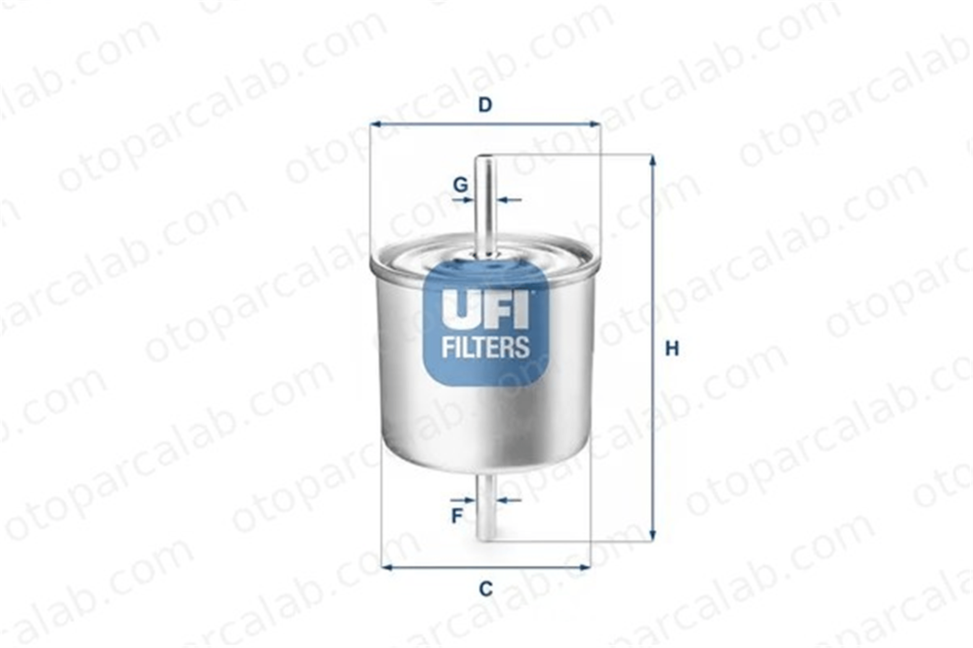UFI 31.514.00 Yakıt Filtresi FORD ESCORT V ESCORT V Turnier 3151400 1022150