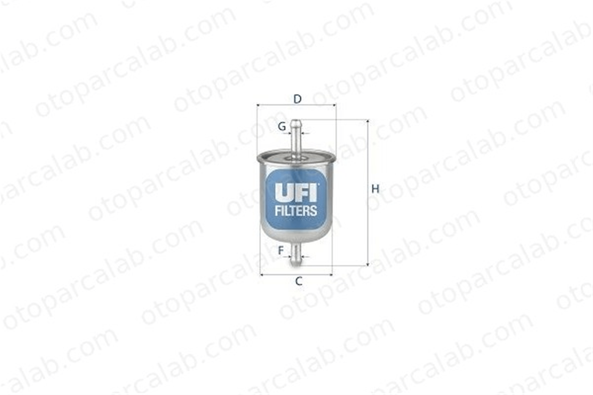 UFI 31.529.00 Yakıt Filtresi NISSAN PRIMERA PRIMERA Hatchback 3152900 1960297