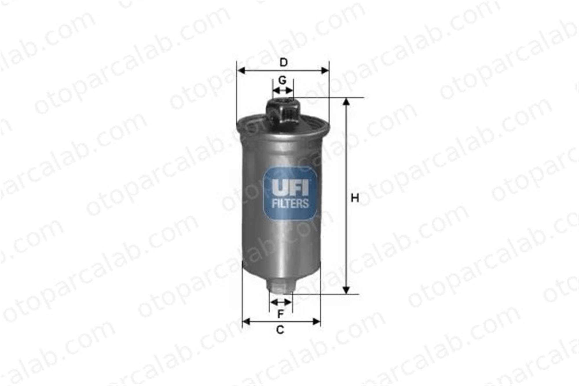 UFI 31.699.00 Yakıt Filtresi LANCIA THEMA THEMA SW 3169900 113977