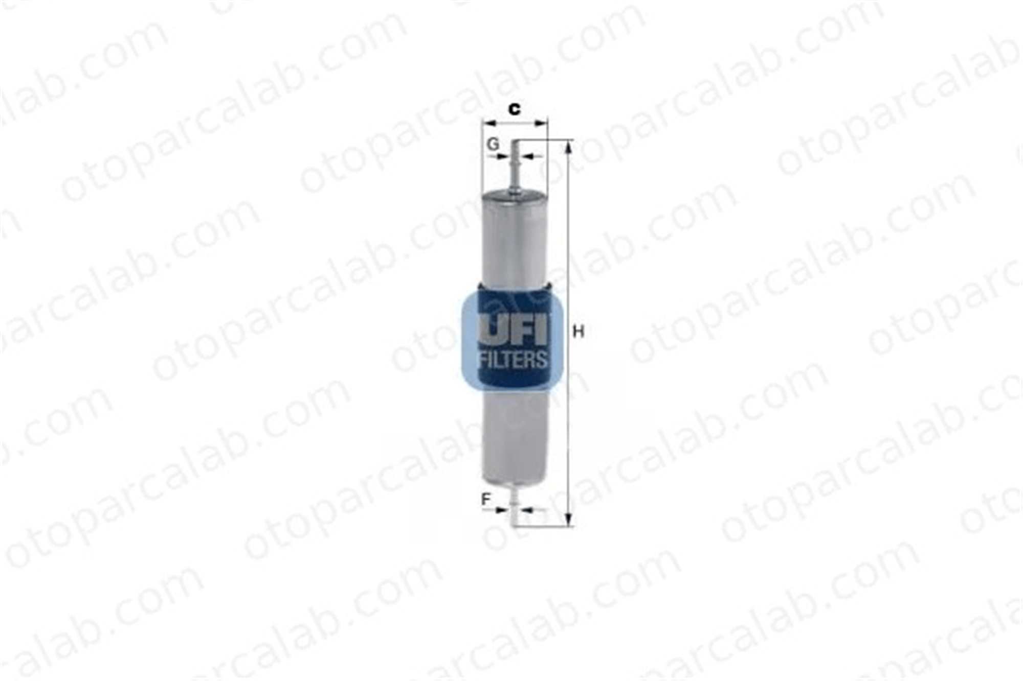 UFI 31.768.00 Yakıt Filtresi BMW 3 3 Cabrio 3176800 13321405092