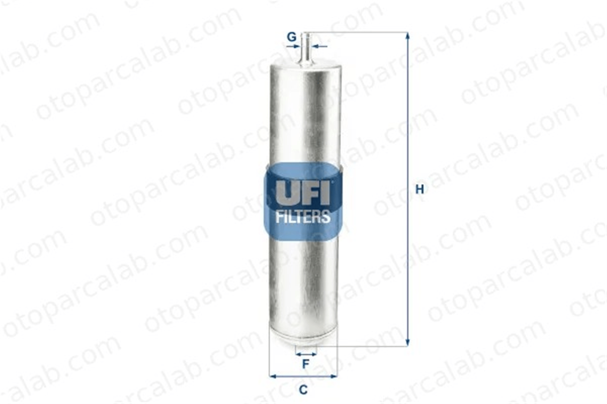 UFI 31.857.04 Yakıt Filtresi BMW 3 Touring 3 3185704 13327823413