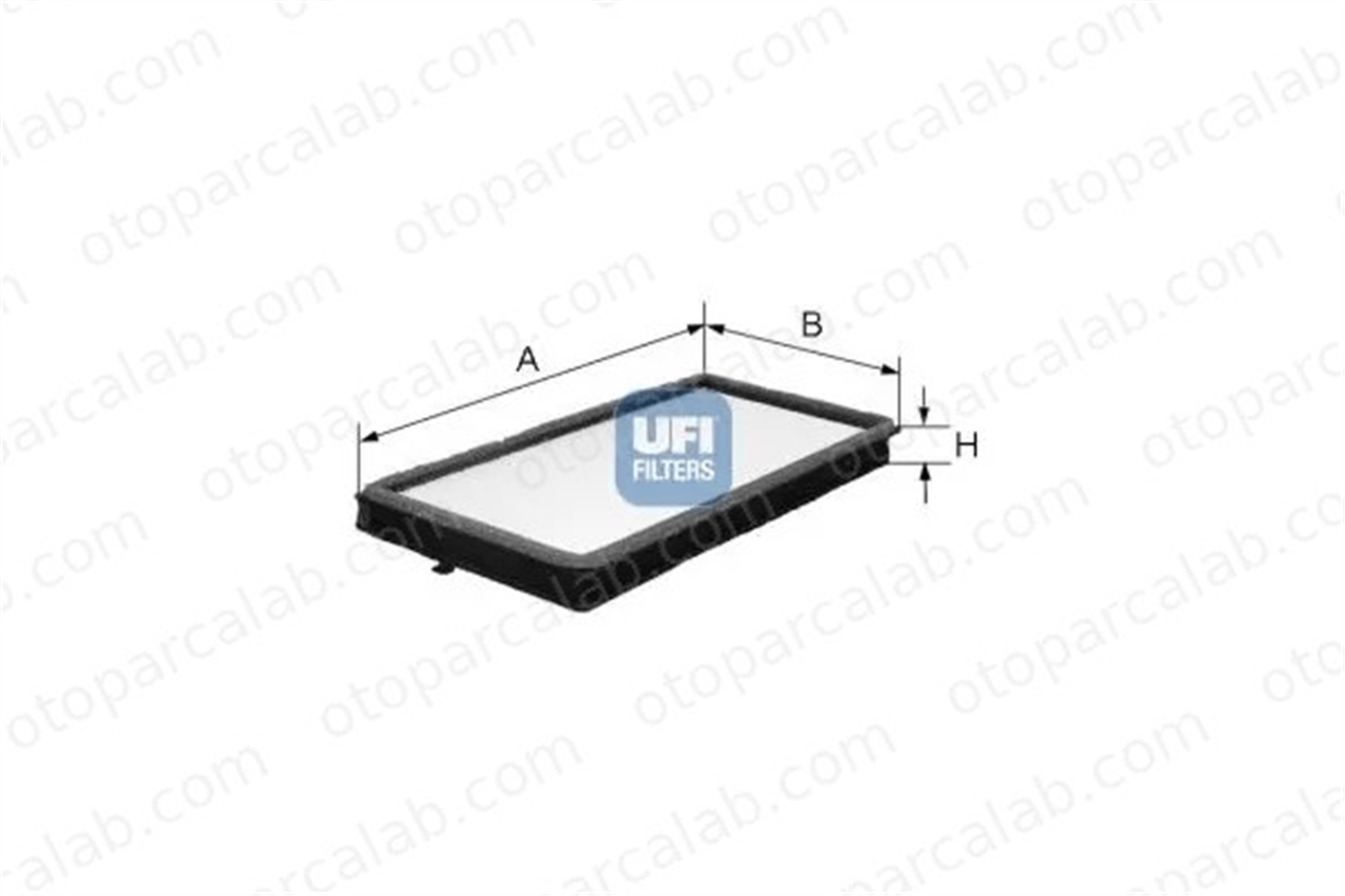 UFI 53.046.00 Polen Filtresi BMW 5 5 Touring 64311390836