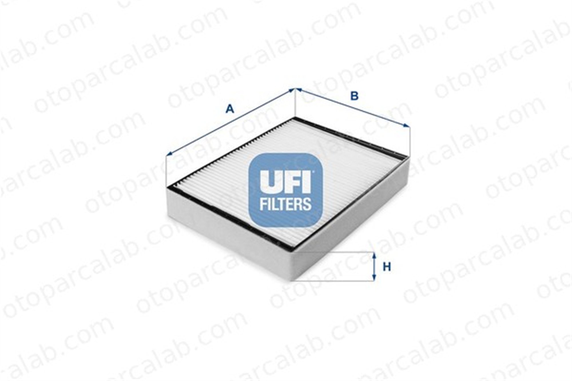 UFI 53.077.00 Polen Filtresi HYUNDAI SANTA FÉ I SONATA IV 9761938000 9761938100