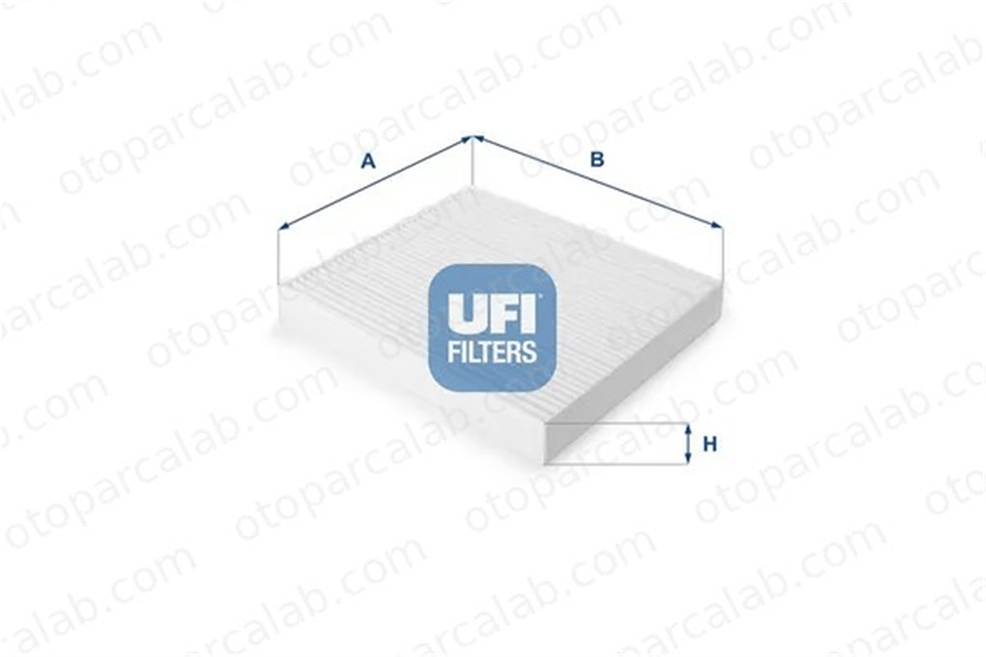 UFI 53.093.00 Polen Filtresi MAZDA 6 Hatchback 6 Sedan DD1061P11 GJ6A61P11A