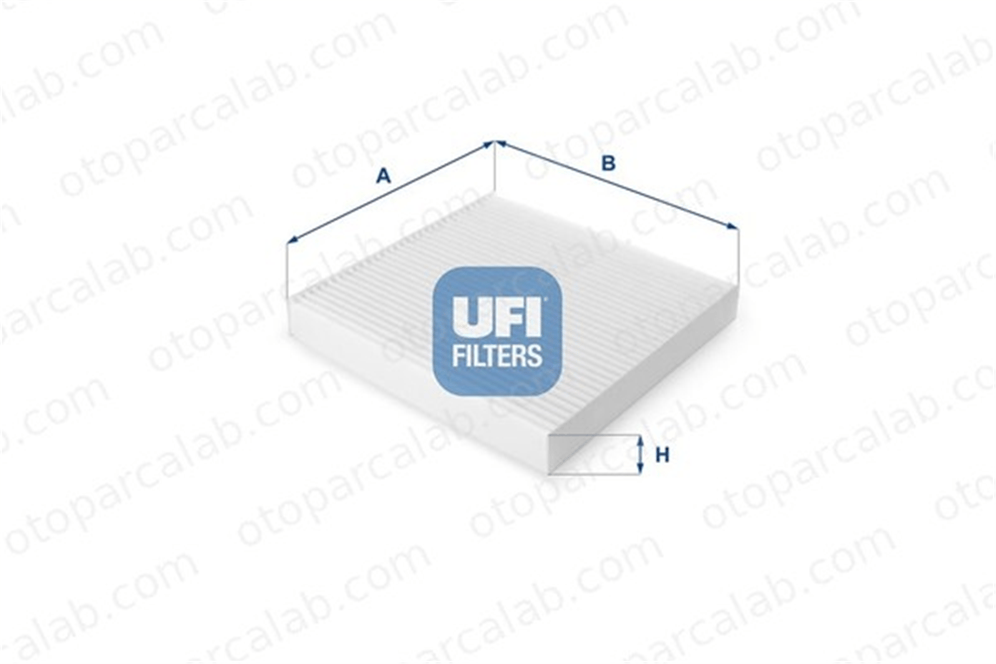UFI 53.123.00 Polen Filtresi HONDA CIVIC VIII Sedan CIVIC IX 80292SDAA01 80292SDCA01
