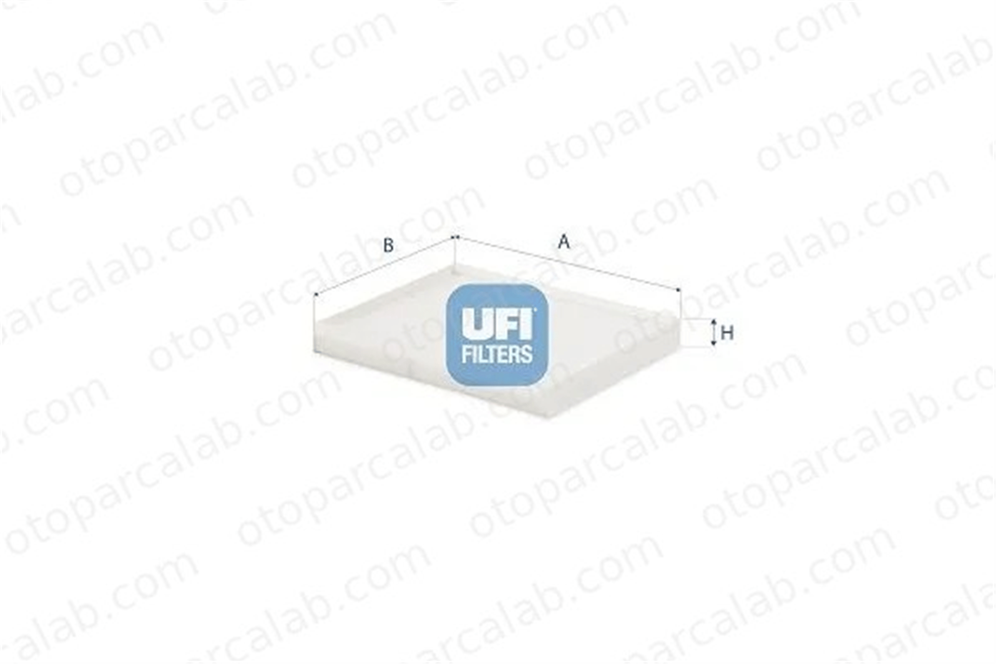 UFI 53.524.00 Polen Filtresi HYUNDAI TUCSON KIA SPORTAGE IV HC8240 HC8242