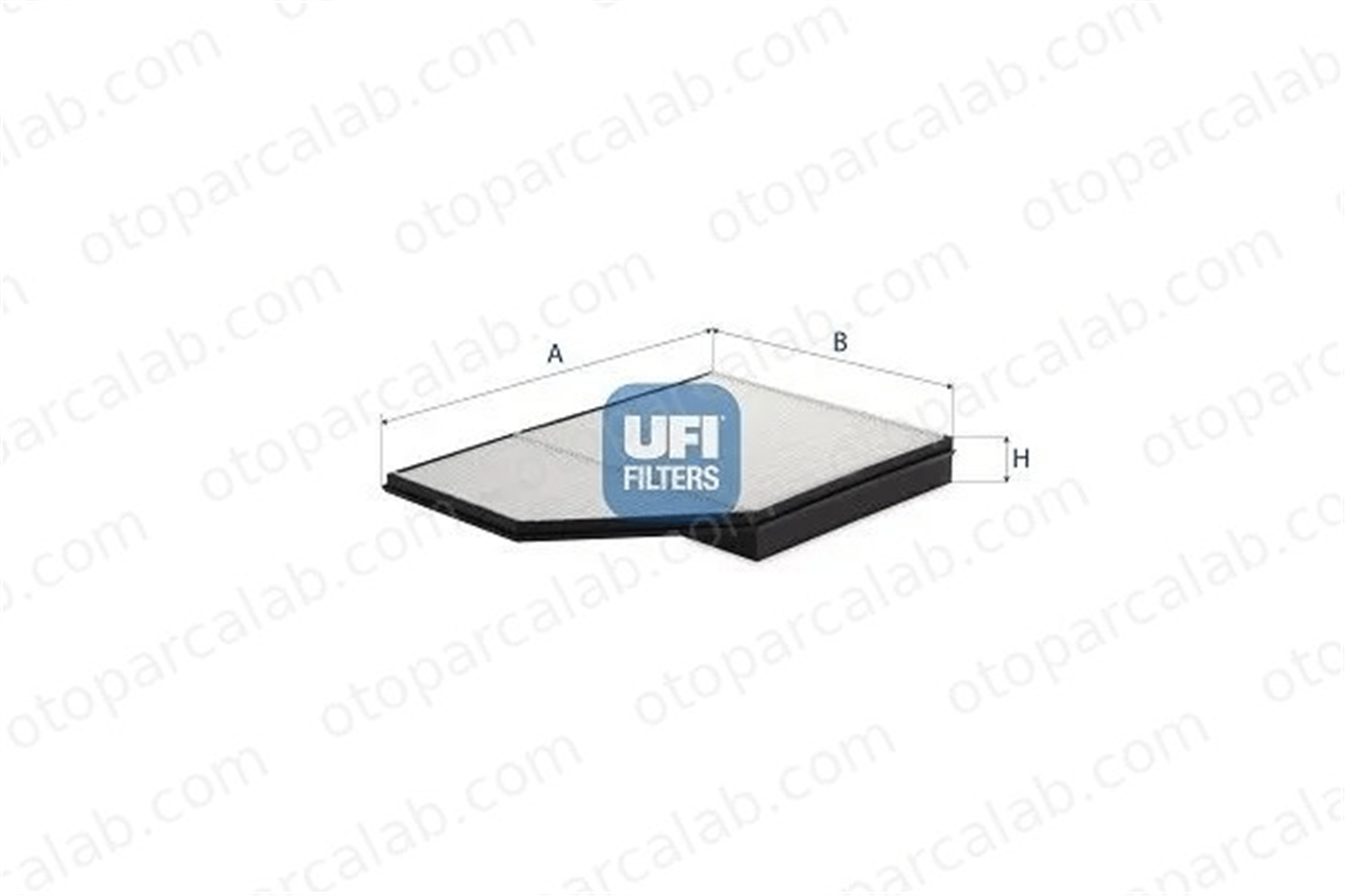 UFI 53.531.00 Polen Filtresi MERCEDES-BENZ AROCS ACTROS MP4 / MP5 A9608300318 A9608300718