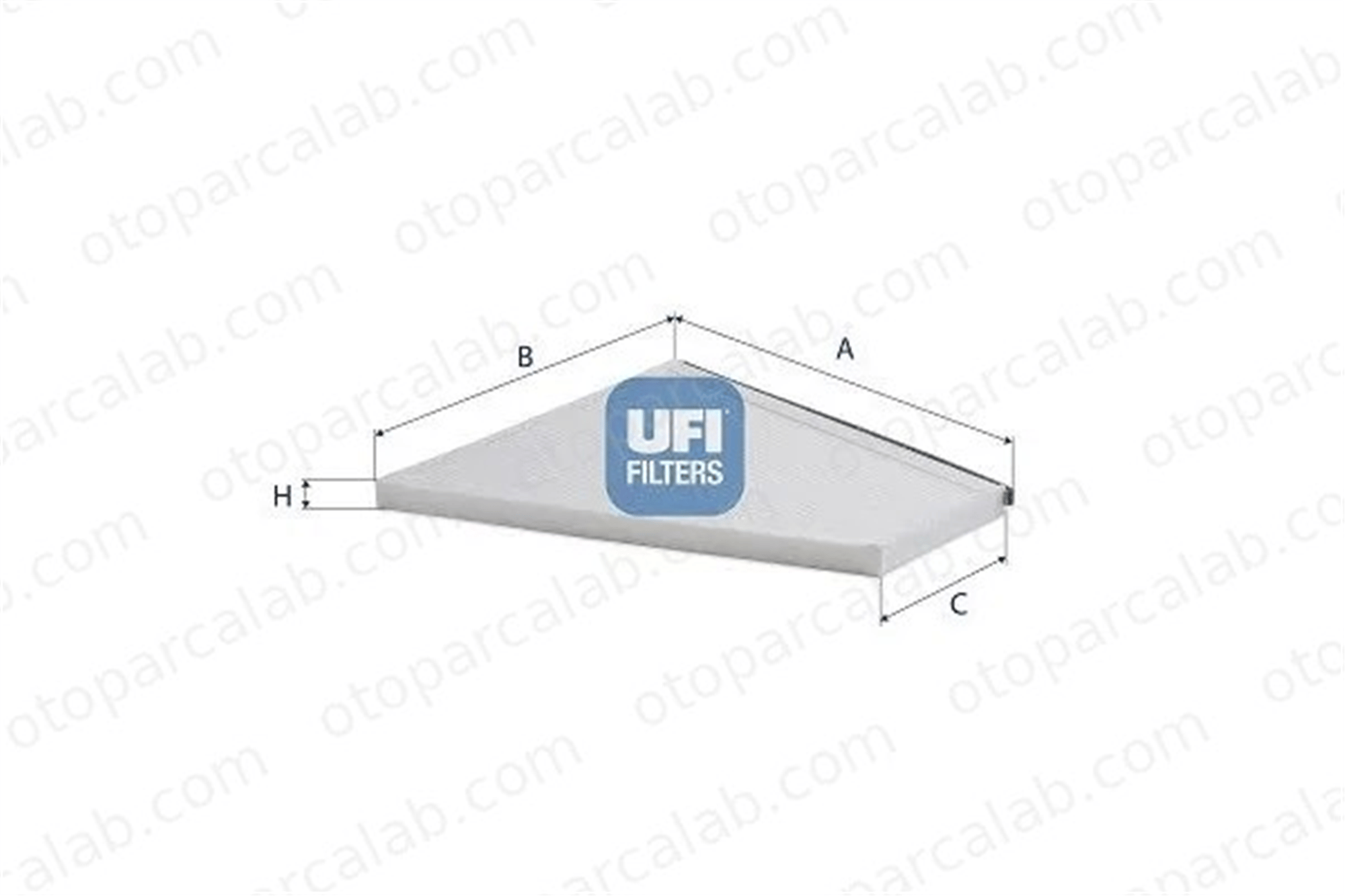UFI 53.584.00 Polen Filtresi MERCEDES-BENZ S-SERISI 2238301400 A2238301400