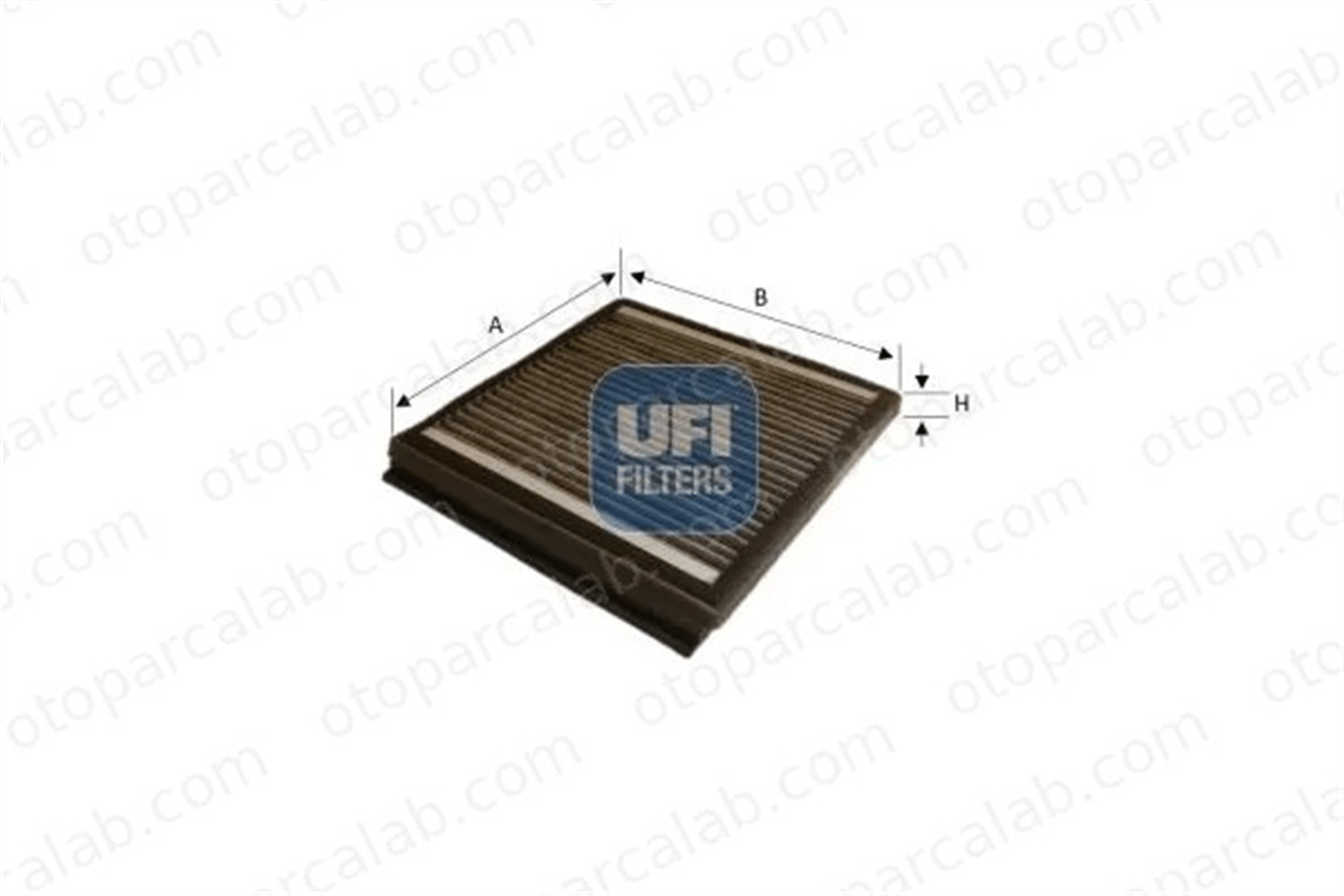 UFI 54.235.00 Polen Filtresi CITROËN XANTIA XSARA 6447SR 6447PF