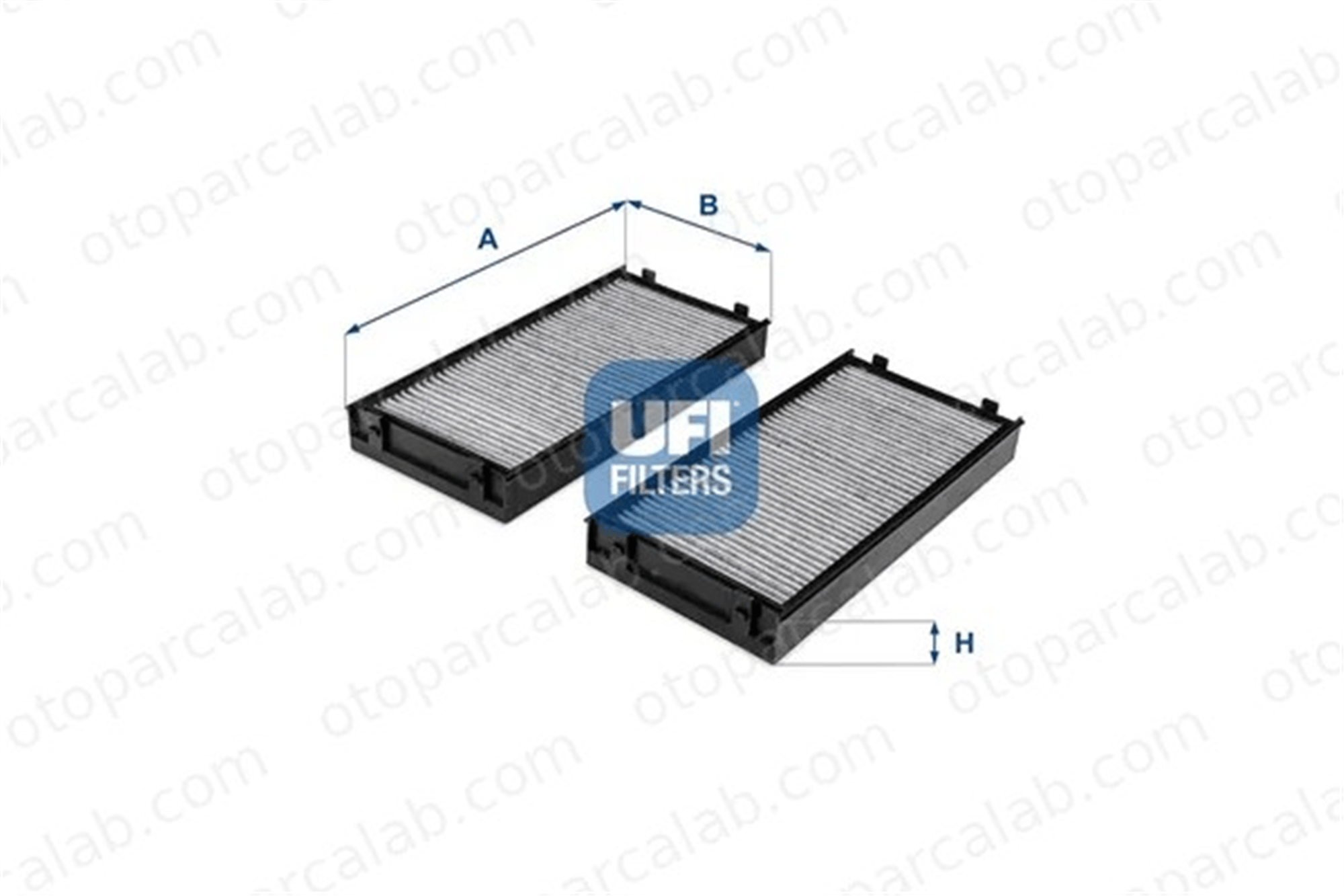 UFI 54.243.00 Polen Filtresi BMW X5 X6 64116945594 64119248294