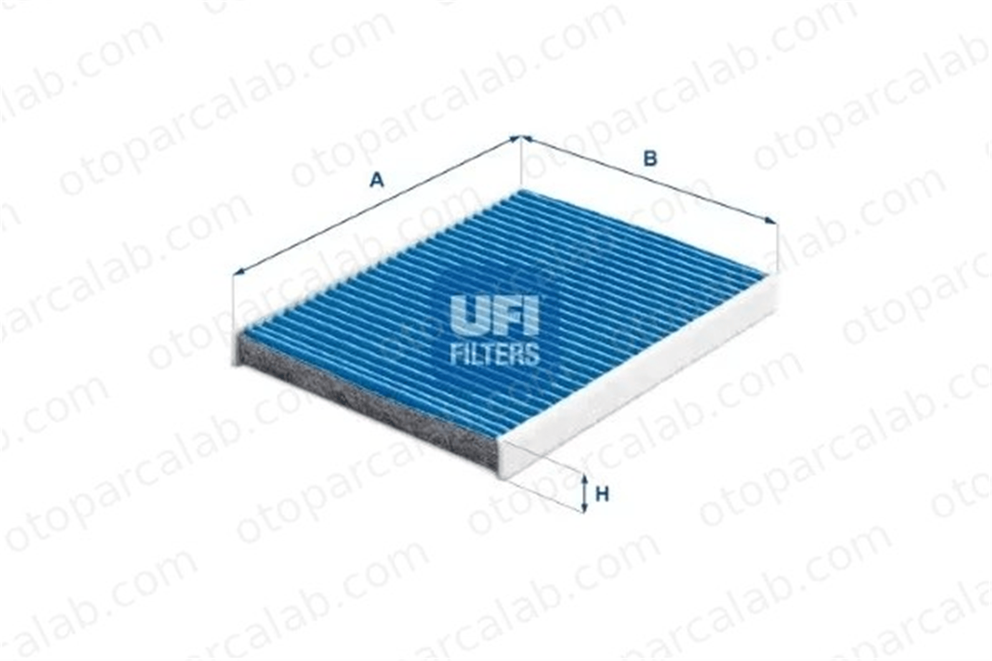 UFI 54.331.00 Polen Filtresi TOYOTA RAV 4 V LEXUS RX 8713948050 8713958010