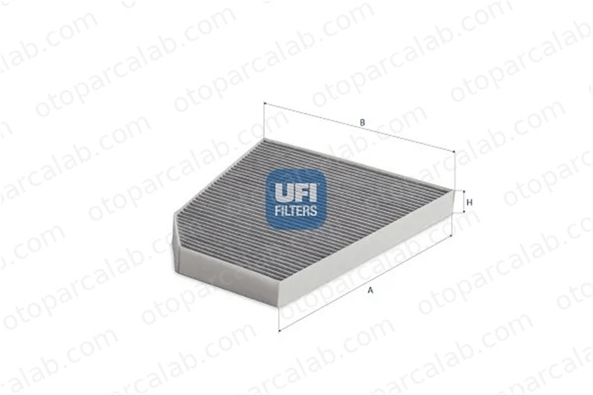 UFI 54.480.00 Polen Filtresi TESLA MODEL X FCA10037C FCA10029C