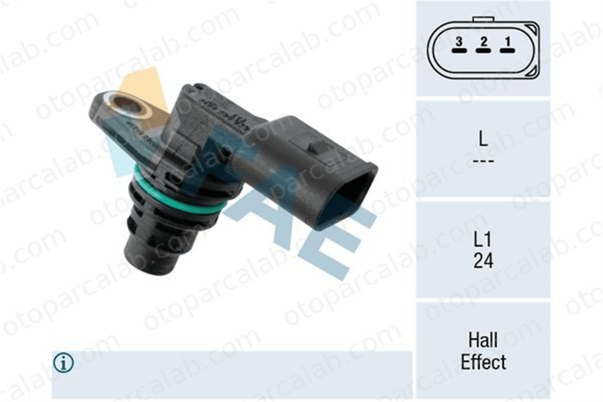 UNUVAR 144520 Eksantrik Devir Sensörü ÜNÜVAR 144520 VW POLO TOURAN 3D907601 30907601