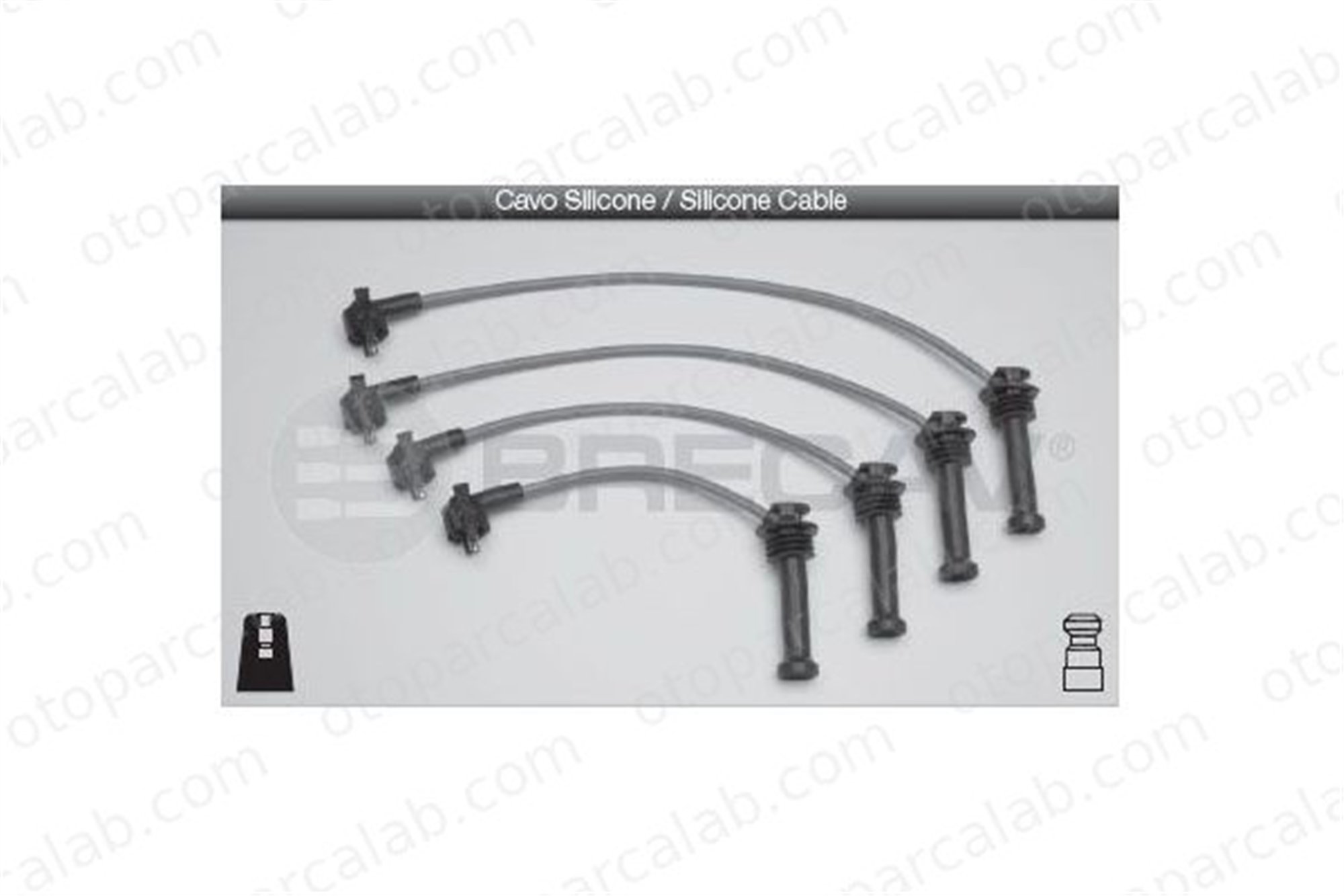 UNUVAR 7055 Buji Kablosu ÜNÜVAR 7055 FORD MONDEO I MONDEO I Turnier 1107701 1110499