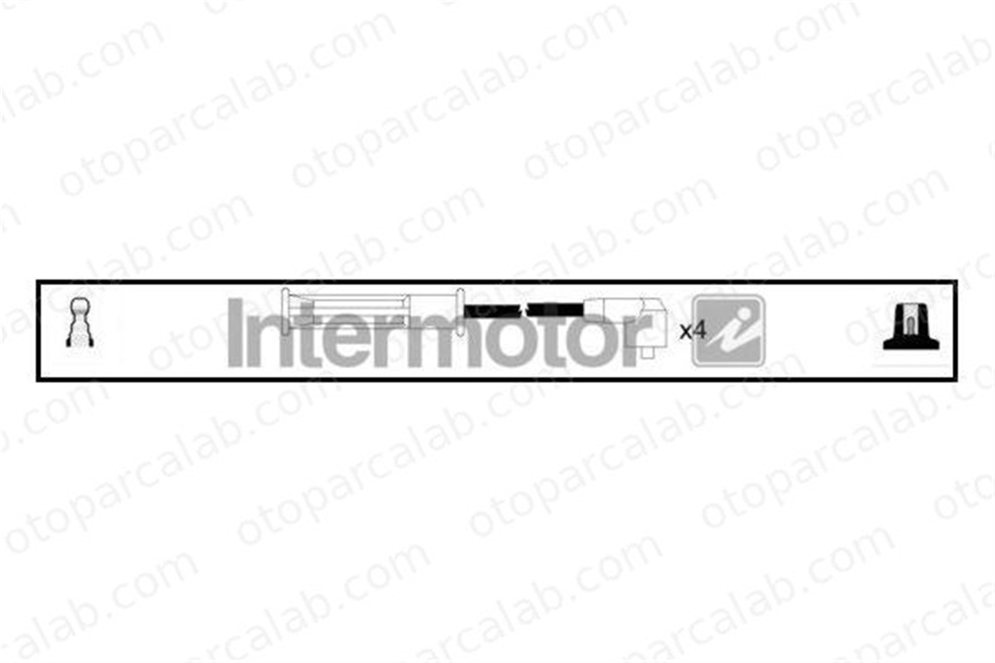 UNUVAR 826 Buji Kablosu ÜNÜVAR 826 RENAULT CLIO II MEGANE I Grandtour 7700273826