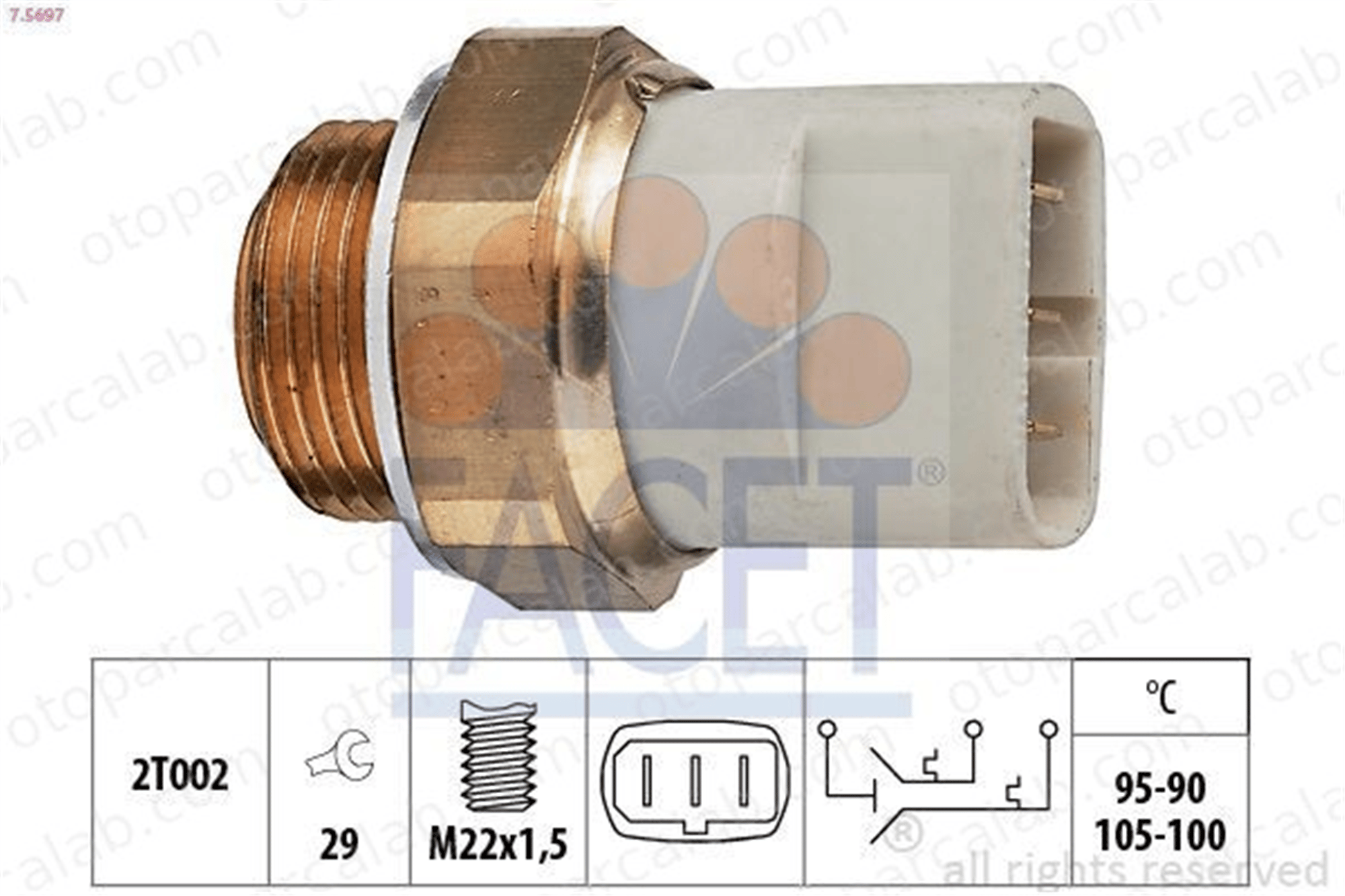 UNUVAR 9302-2 Fan Müşürü ÜNÜVAR 9302-2 MERCEDES-BENZ VITO Minibüs/Otobüs VITO Panelvan/Van A0015403045 15403045