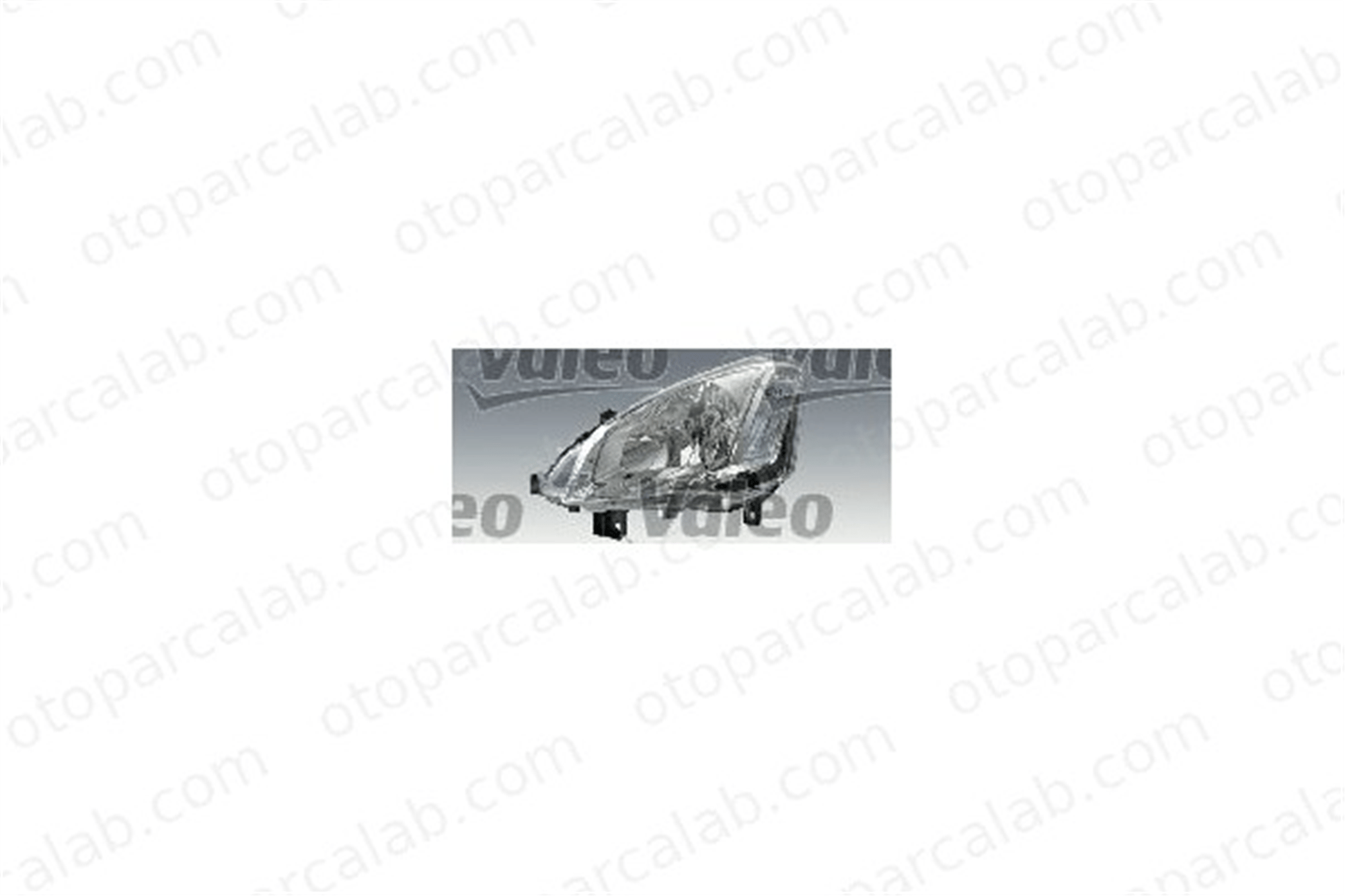 VALEO 044786 Far Sağ CITROËN BERLINGO MULTISPACE BERLINGO Kasa/büyük limuzin 9677202080 9806306180
