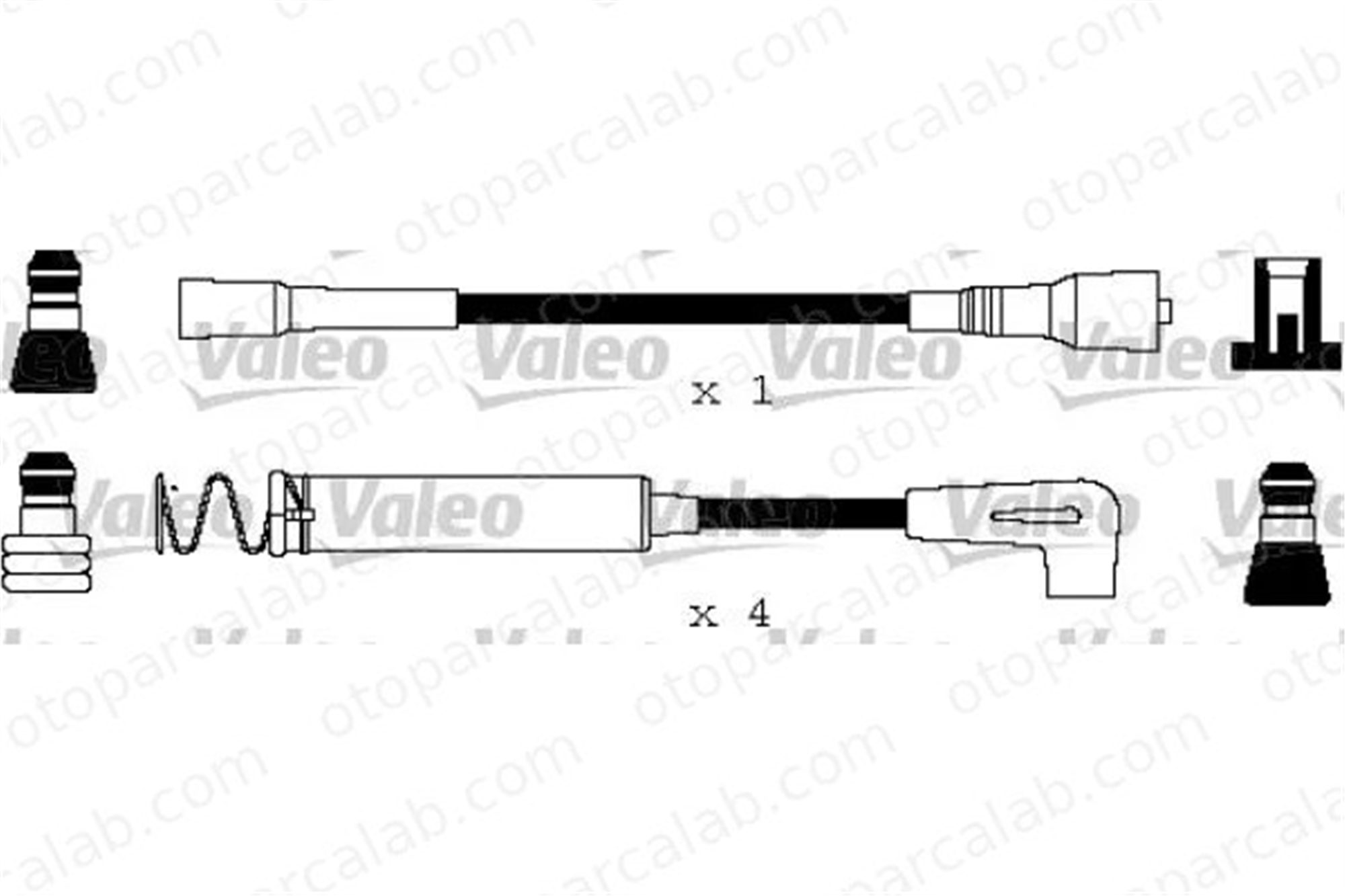 VALEO 346136 Buji Kablosu OPEL CORSA A TR 346136