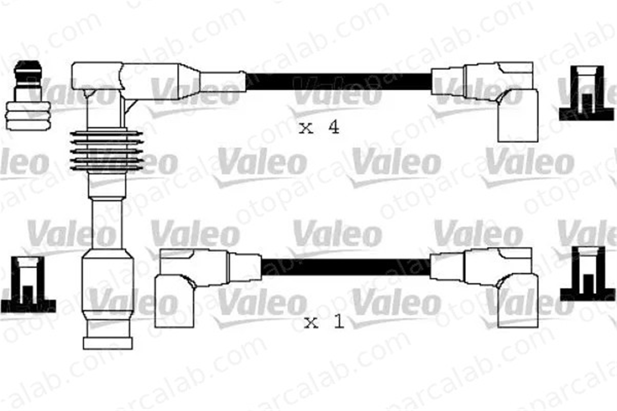VALEO 346138 Buji Kablosu OPEL VECTRA A Hatchback CALIBRA A 346138