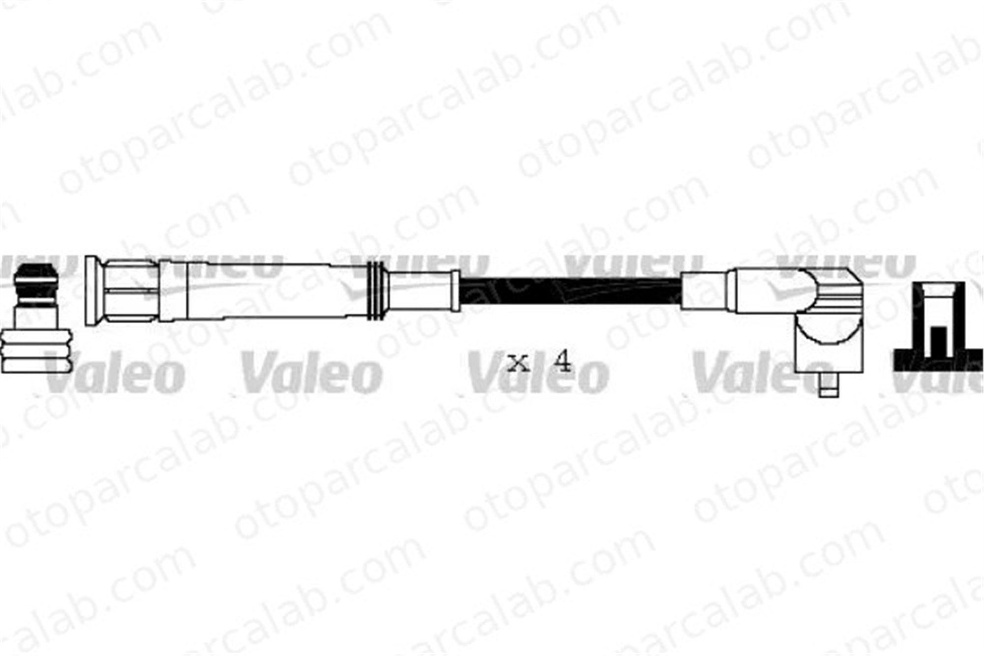 VALEO 346159 Buji Kablosu FIAT BRAVA BRAVO I 46474814 7760523