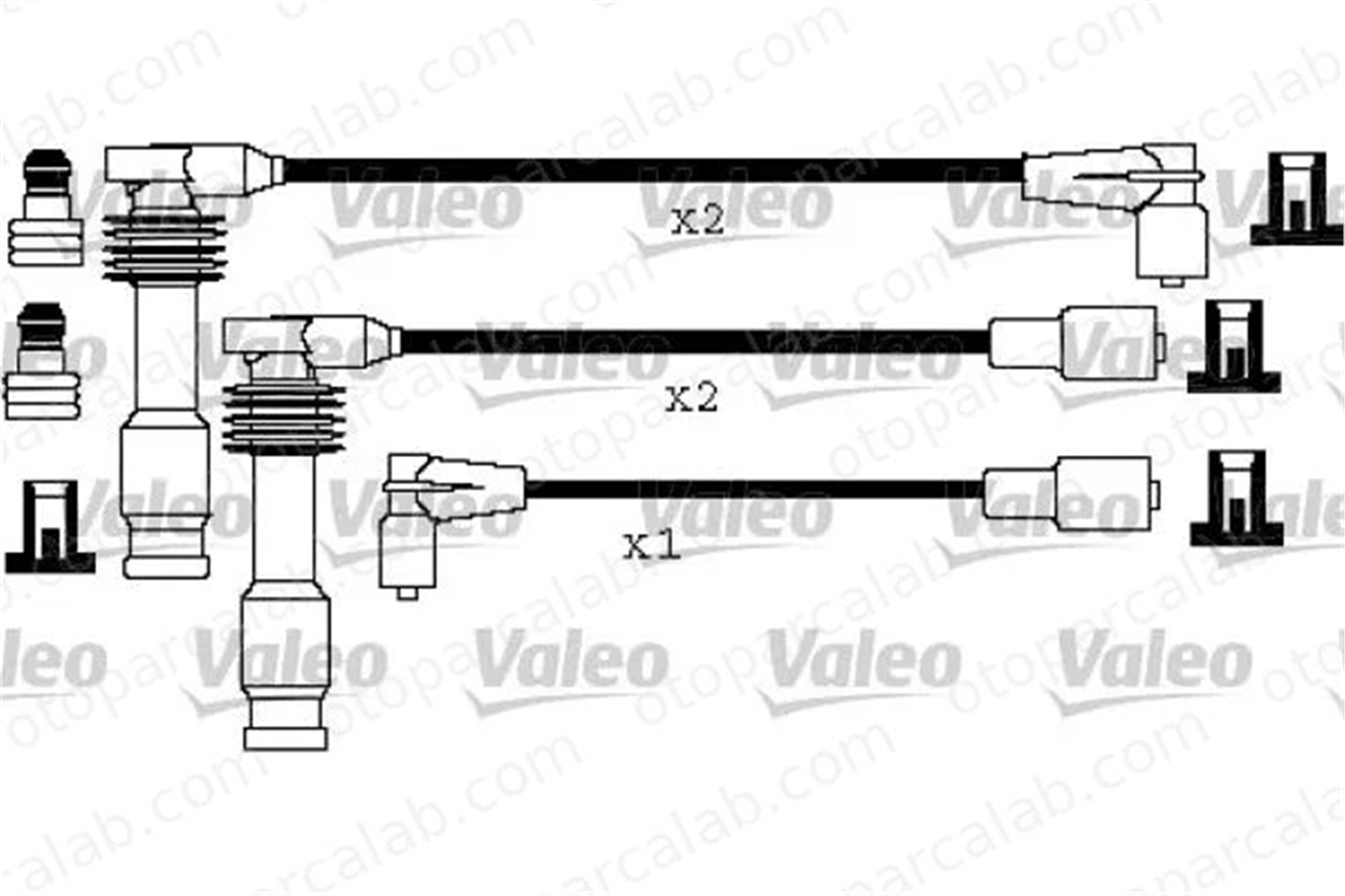 VALEO 346194 Buji Kablosu OPEL VECTRA A VECTRA A Hatchback 1612611