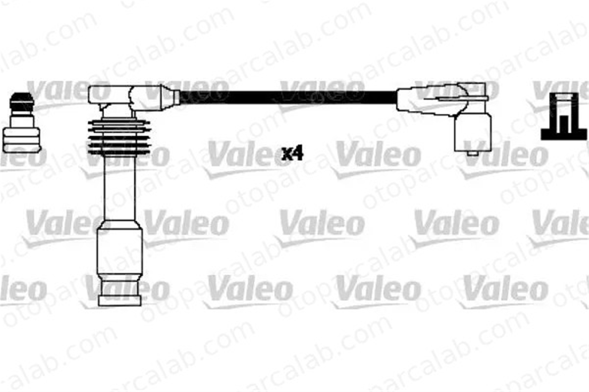 VALEO 346294 Buji Kablosu CHEVROLET CAPTIVA OPEL ASTRA F 1612598 96190263