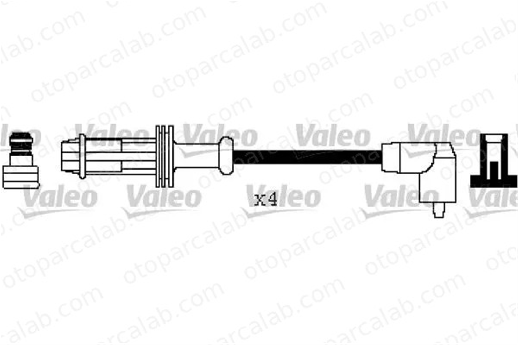 VALEO 346299 Buji Kablosu CITROËN SAXO AX 5967L5 5967L9