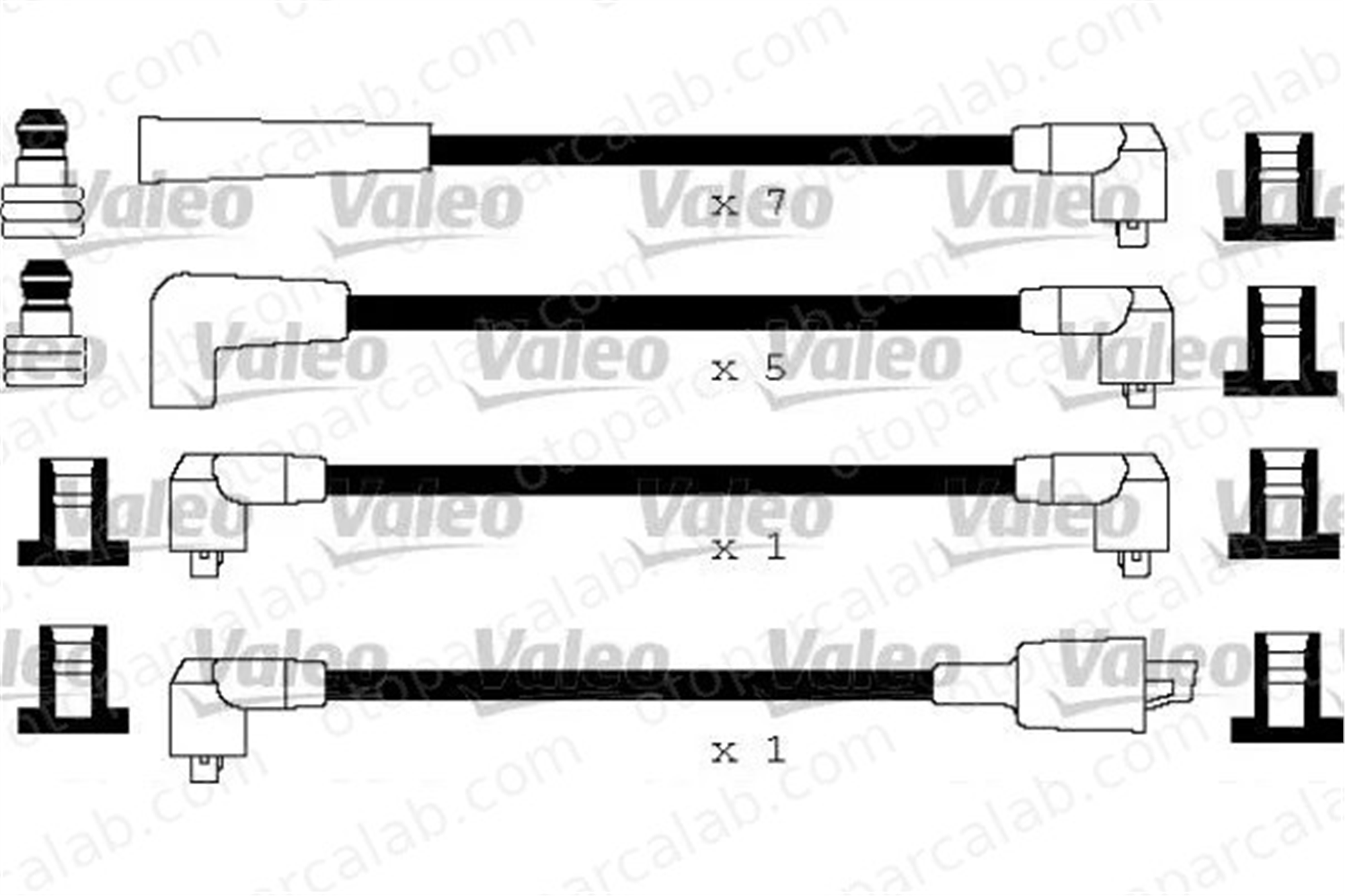 VALEO 346394 Buji Kablosu JAGUAR XJ XJ Coupe JLM11016 LHD1509AA