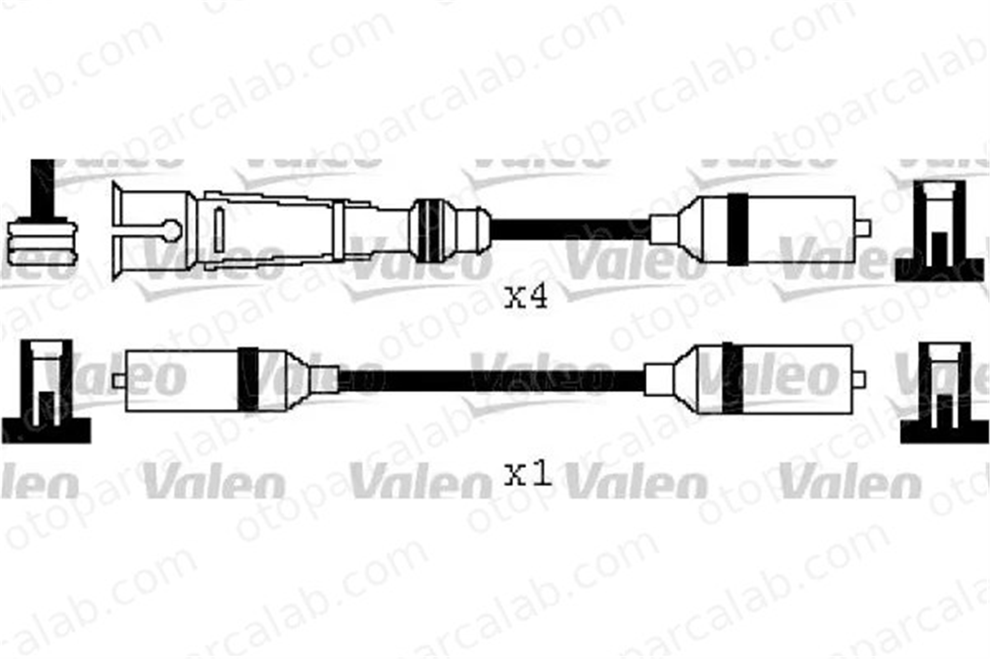 VALEO 346464 Buji Kablosu VW PASSAT B3/B4 Variant PASSAT B3/B4 N10070210