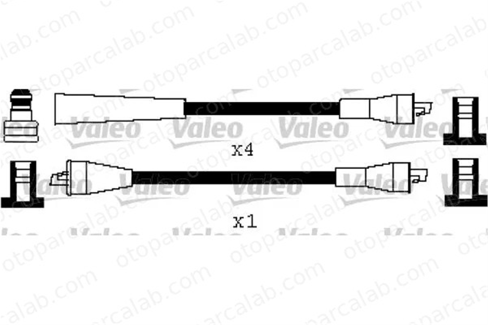 VALEO 346535 Buji Kablosu SUZUKI SAMURAI SUV FIAT 127 346535 3370083020