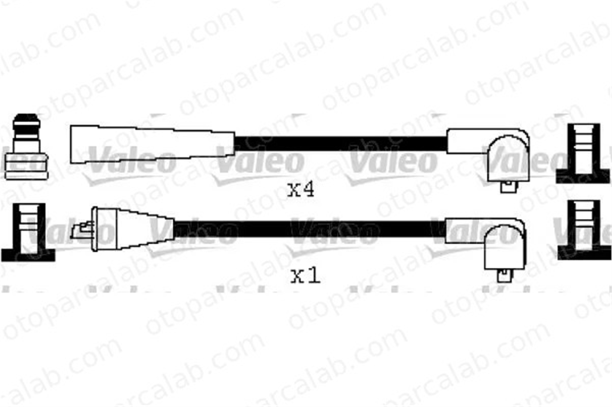 VALEO 346538 Buji Kablosu SUZUKI SWIFT II Hatchback SWIFT I 346538 7640245