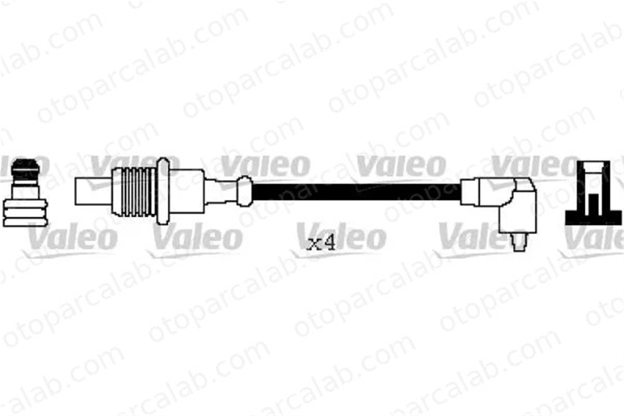 VALEO 346613 Buji Kablosu CITROËN ZX XANTIA 346613 9619064880