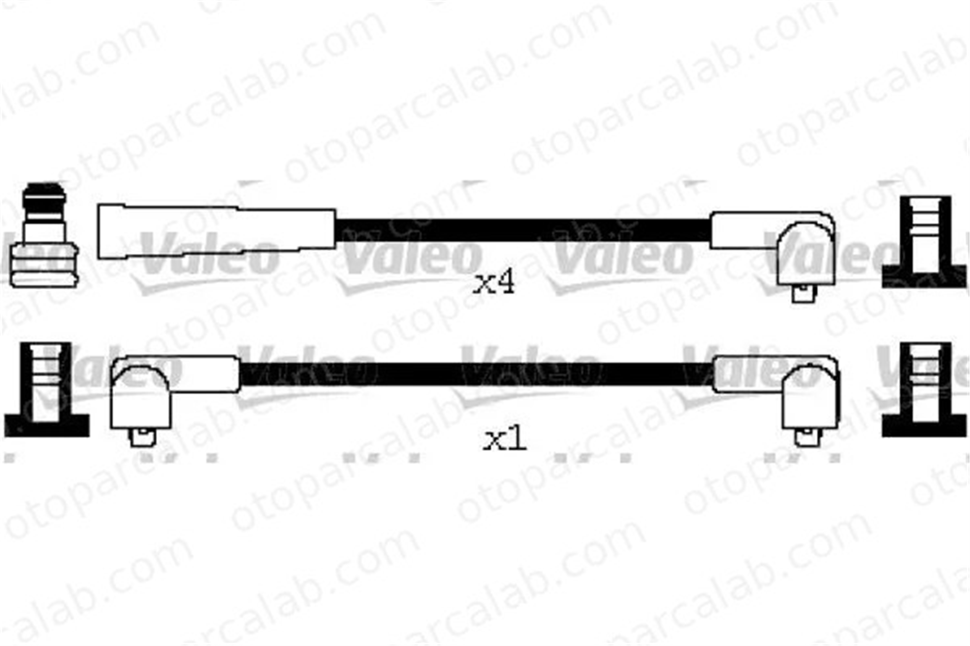 VALEO 346631 Buji Kablosu SKODA FAVORIT FAVORIT Forman 346631
