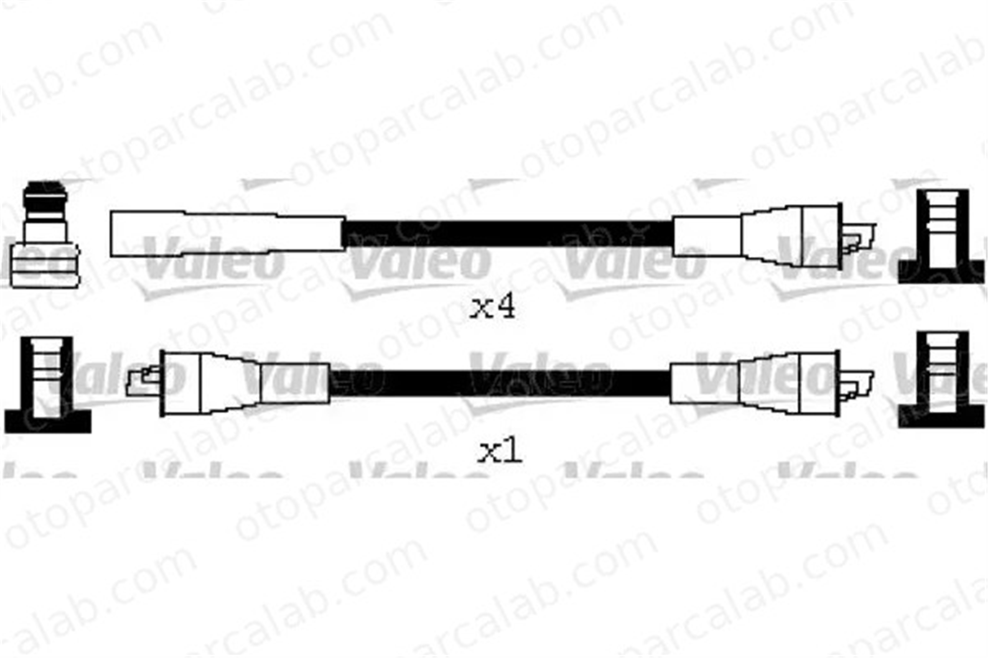 VALEO 346634 Buji Kablosu LADA SAMARA Sedan NIVA SUV 346634