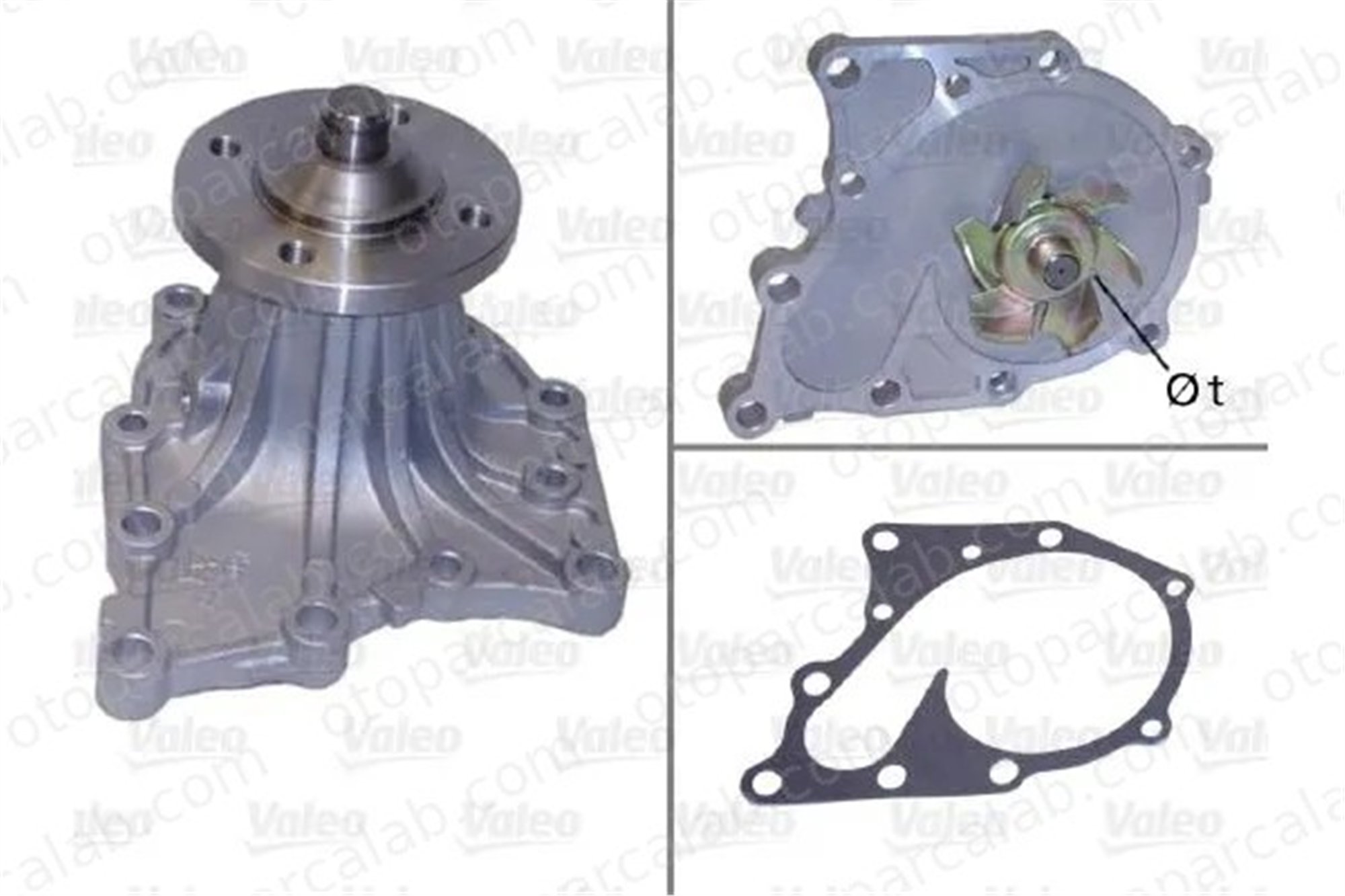 VALEO 506625 Devirdaim Su Pompası TOYOTA SUPRA 1610049755 16100