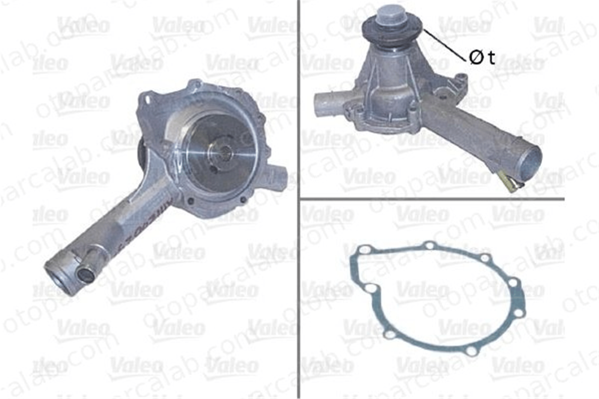 VALEO 506660 Devirdaim Su Pompası MERCEDES-BENZ CLK Cabrio C-SERISI A1112002301 1112002301