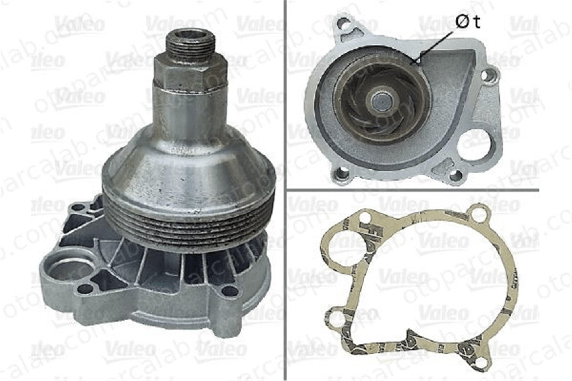 VALEO 506662 Devirdaim Su Pompası BMW 3 3 Touring 11510393730 393730