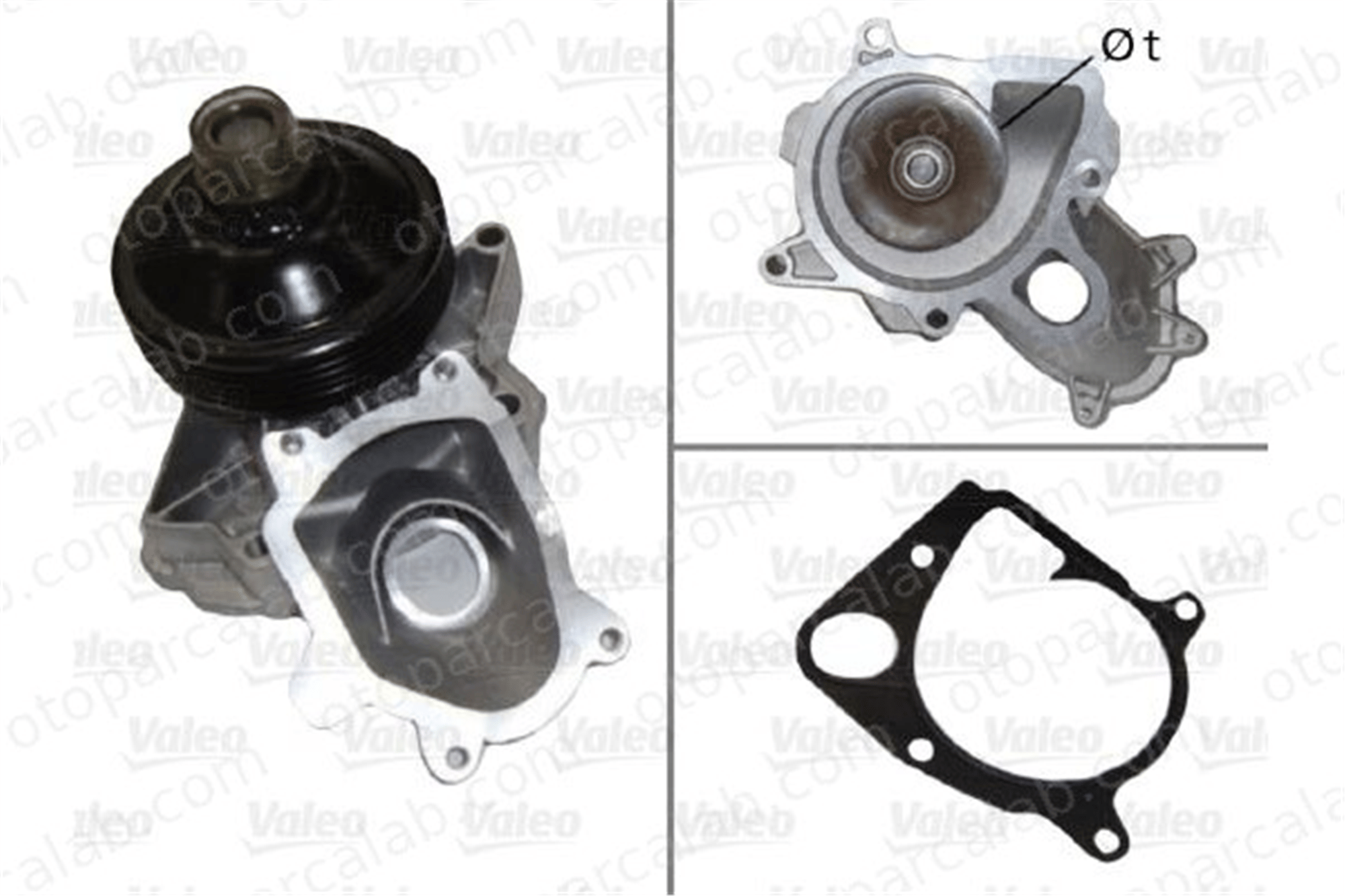 VALEO 506663 Devirdaim Su Pompası BMW 3 Touring 5 11517786192 PEB000050