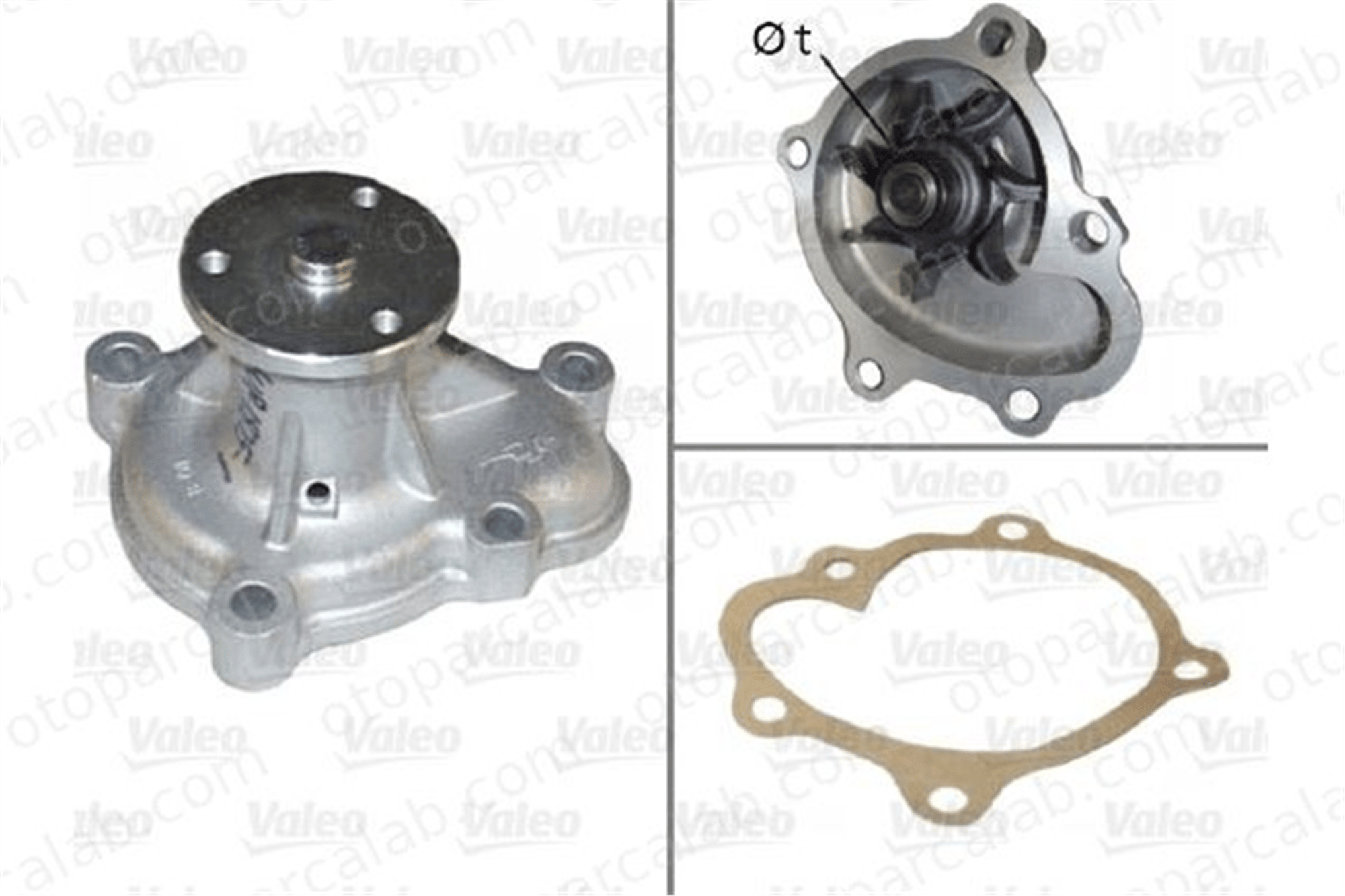 VALEO 506697 Devirdaim Su Pompası OPEL ASTRA H ASTRA H GTC 1334073 1334143